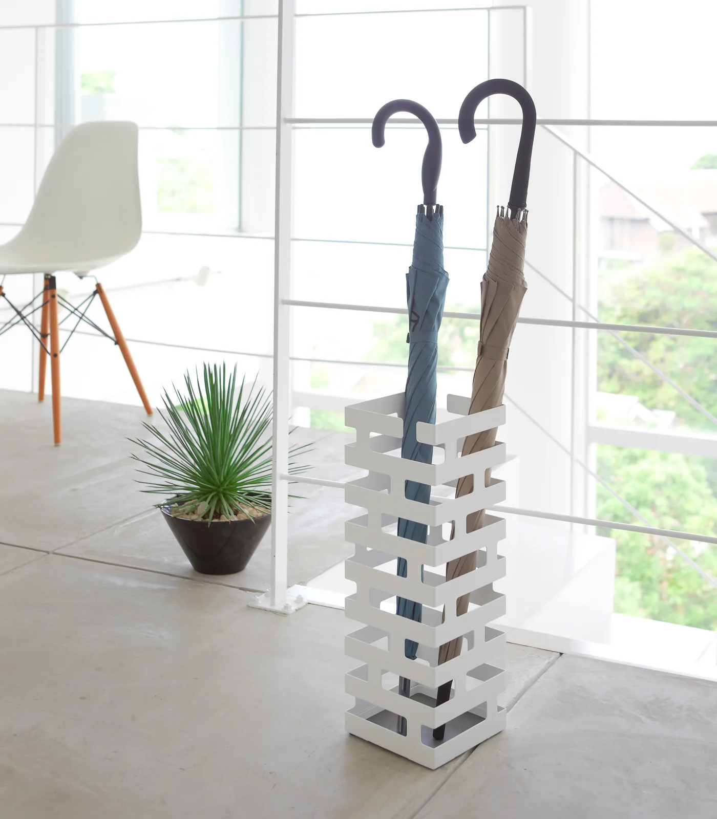 Umbrella Stand - Square - Steel - Image 3