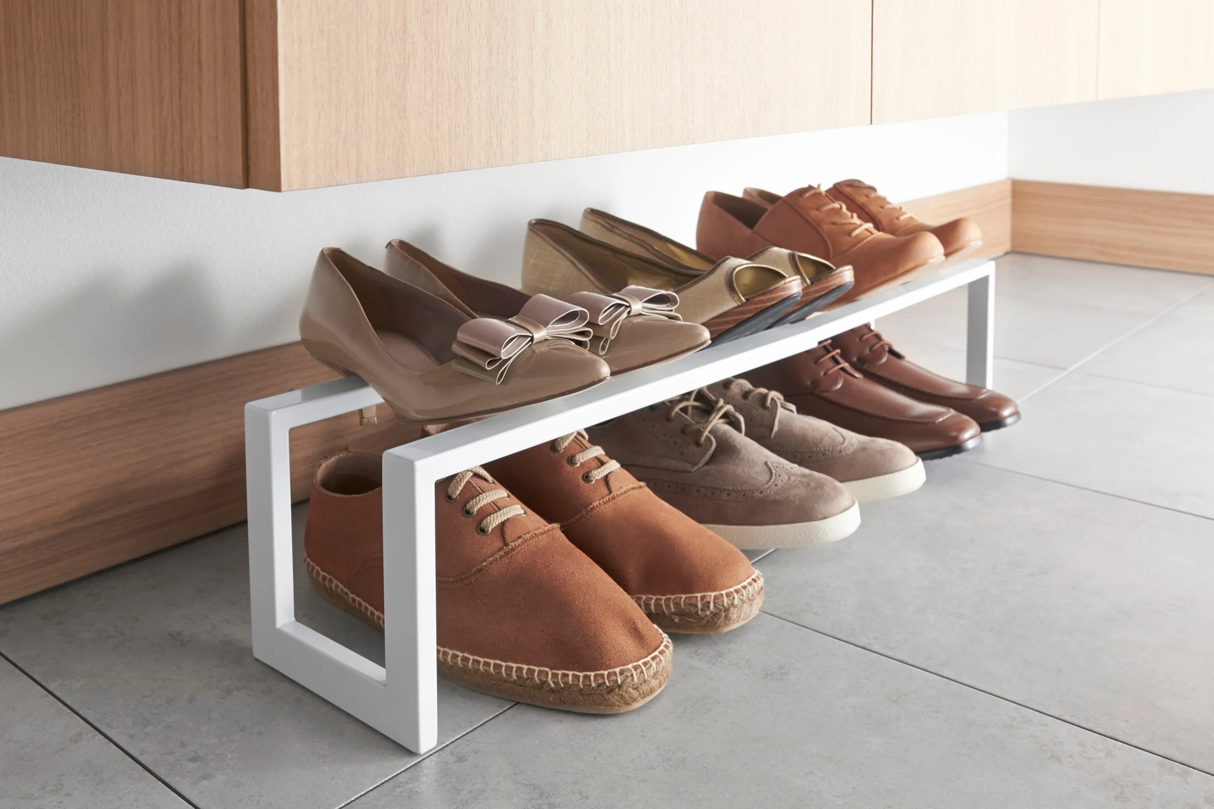 Expandable Shoe Rack (6" H) - Steel - Image 3