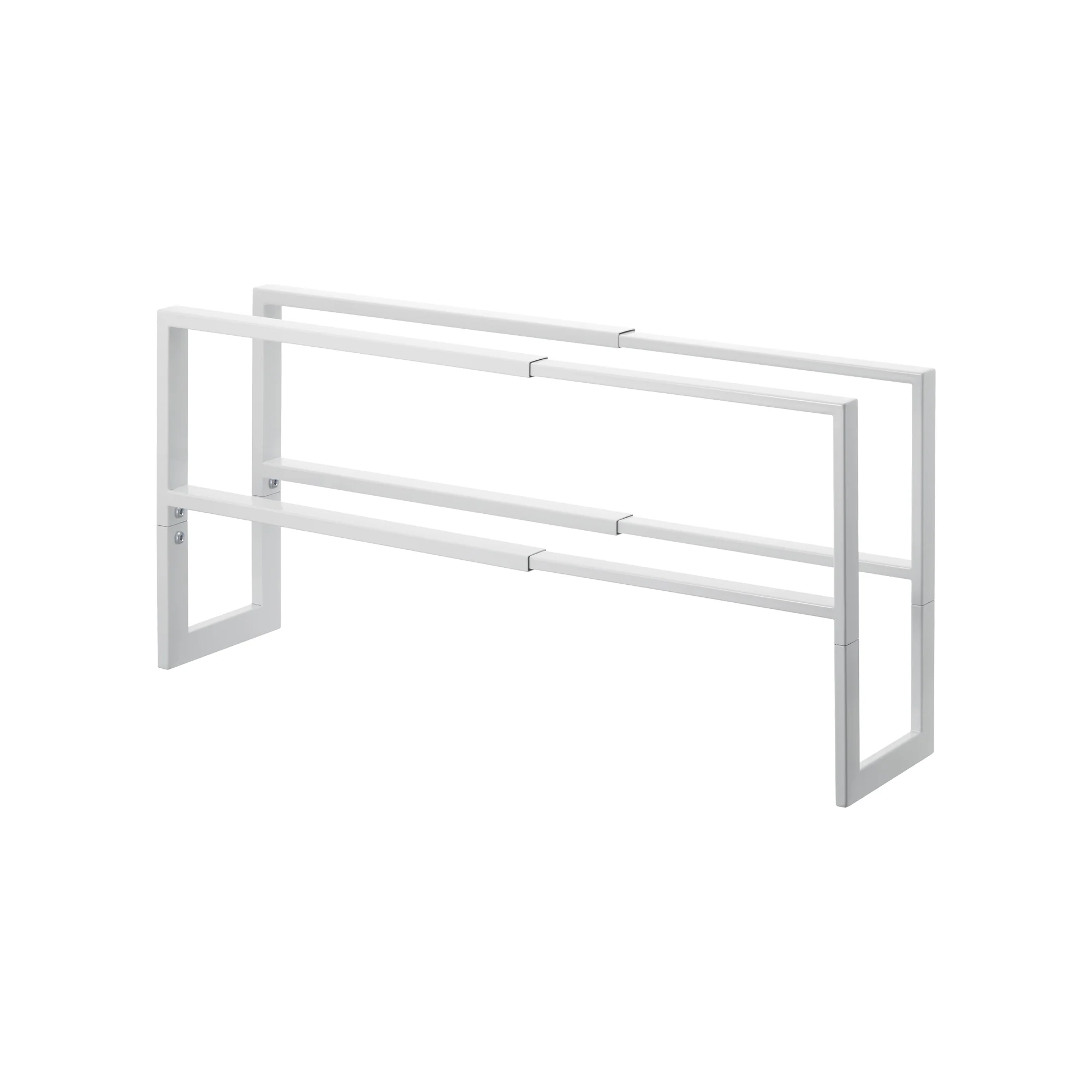 Two-Tier Expandable Shoe Rack (11.8" H) - Steel - Image 5