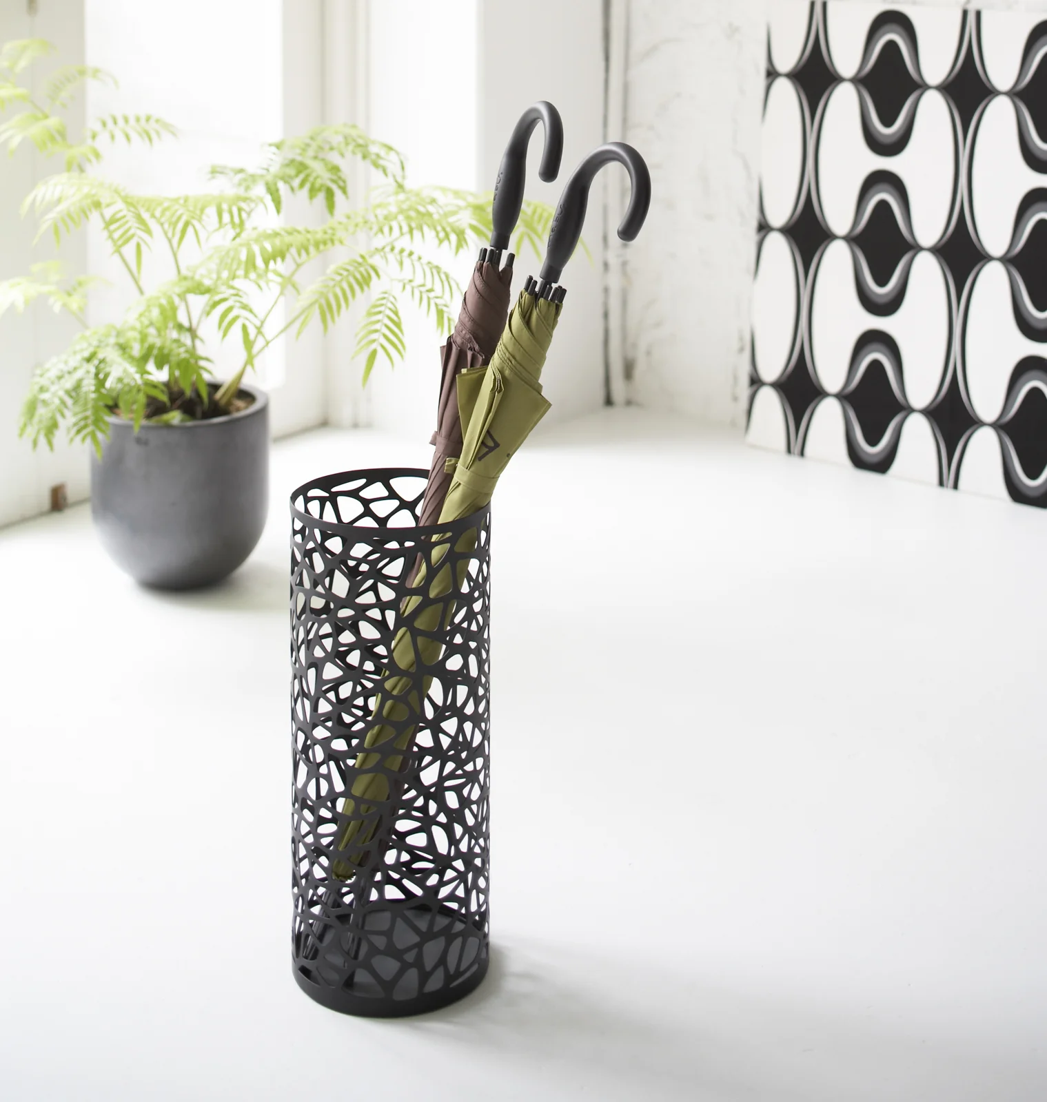 Umbrella Stand - Round - Steel - Image 5