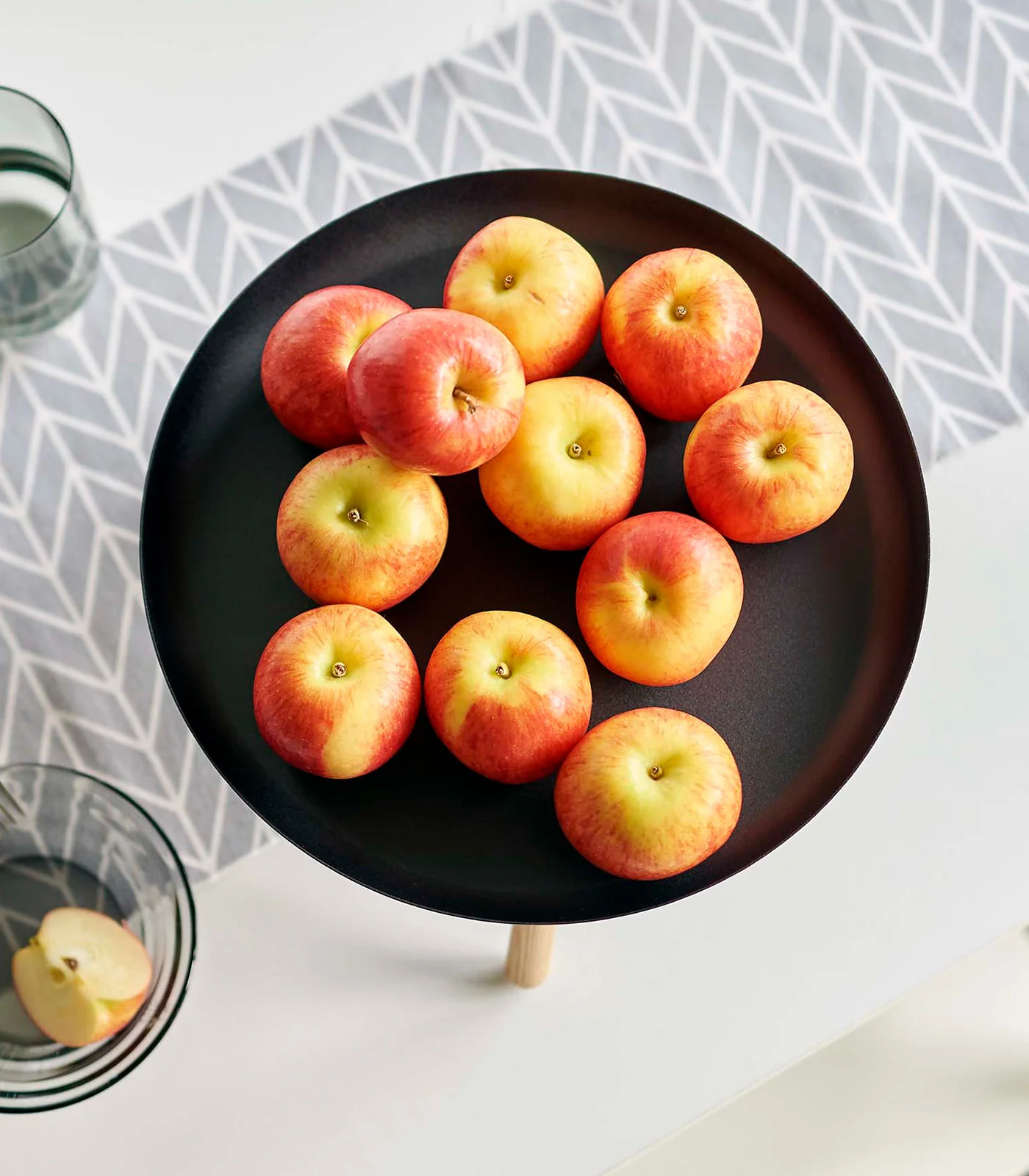 Countertop Pedestal Tray (5" H) - Steel + Wood - Image 13