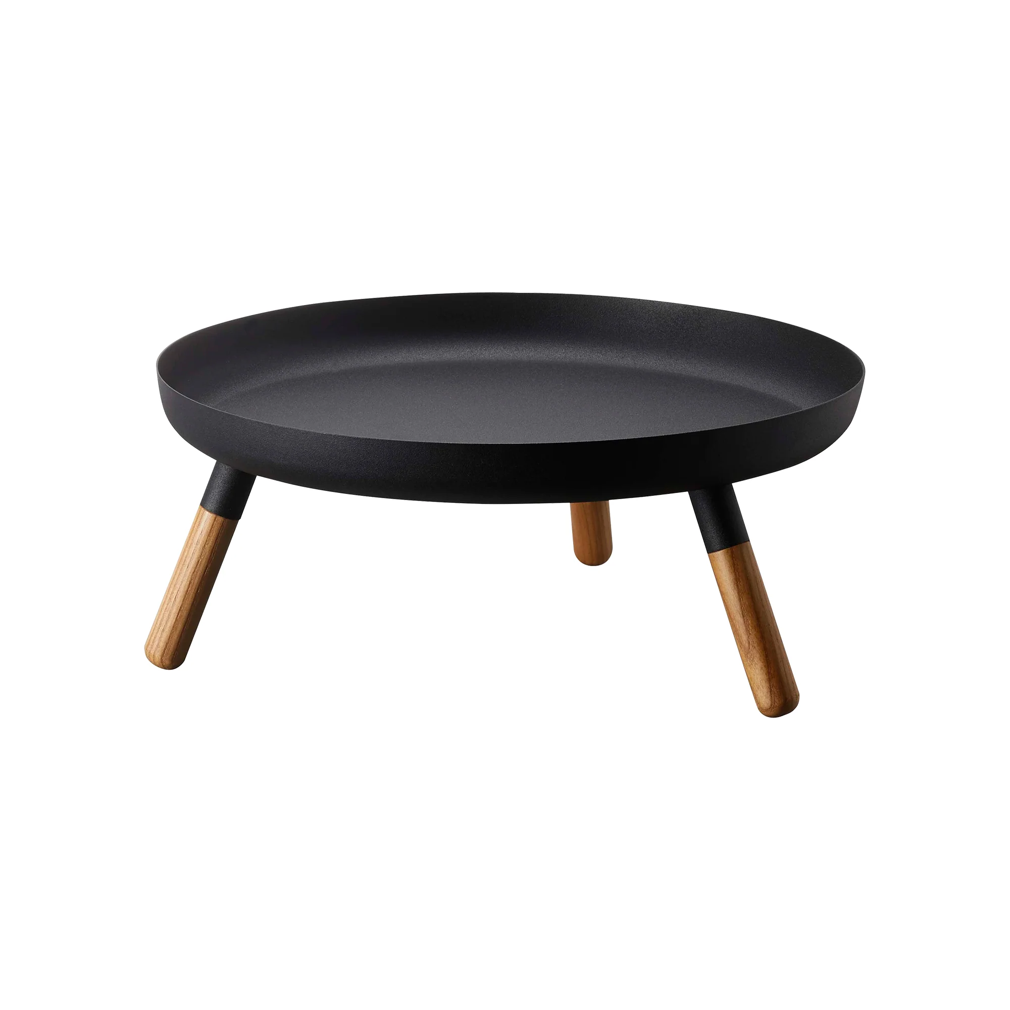 Countertop Pedestal Tray (5" H) - Steel + Wood - Image 17