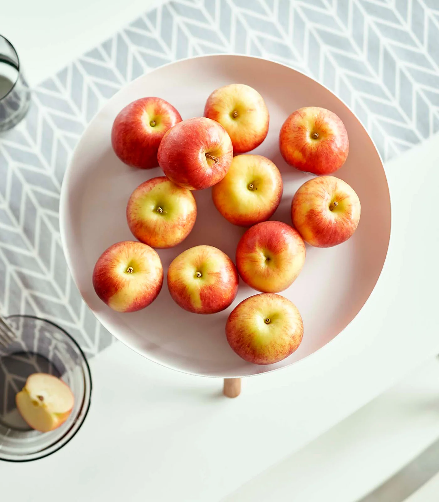 Countertop Pedestal Tray (5" H) - Steel + Wood - Image 4