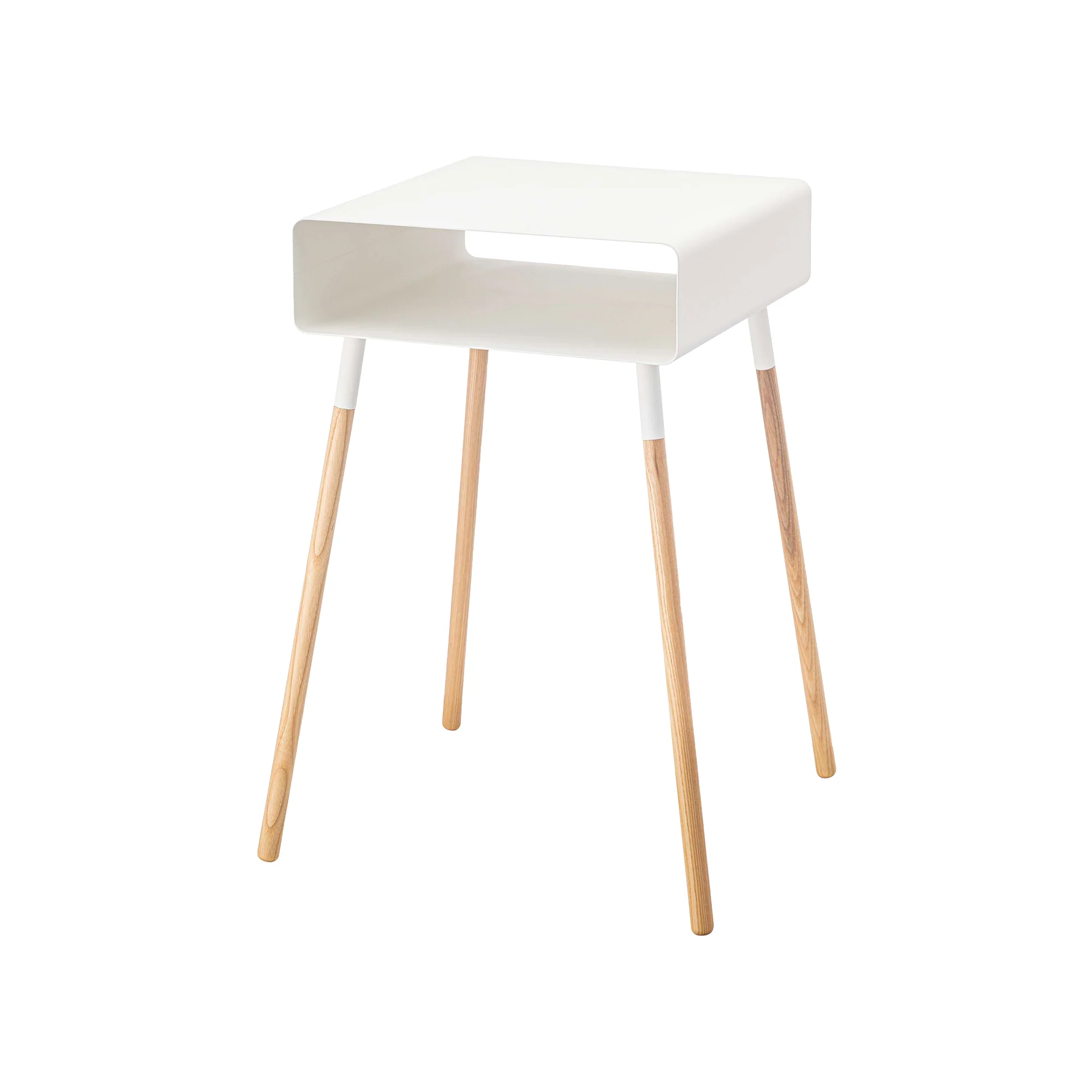 Storage Table - Tall (23" H)  - Steel + Wood - Image 7