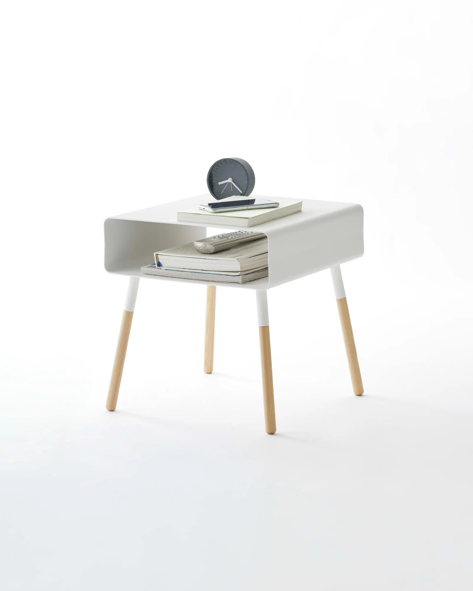Storage Table - Short (14" H) - Steel + Wood