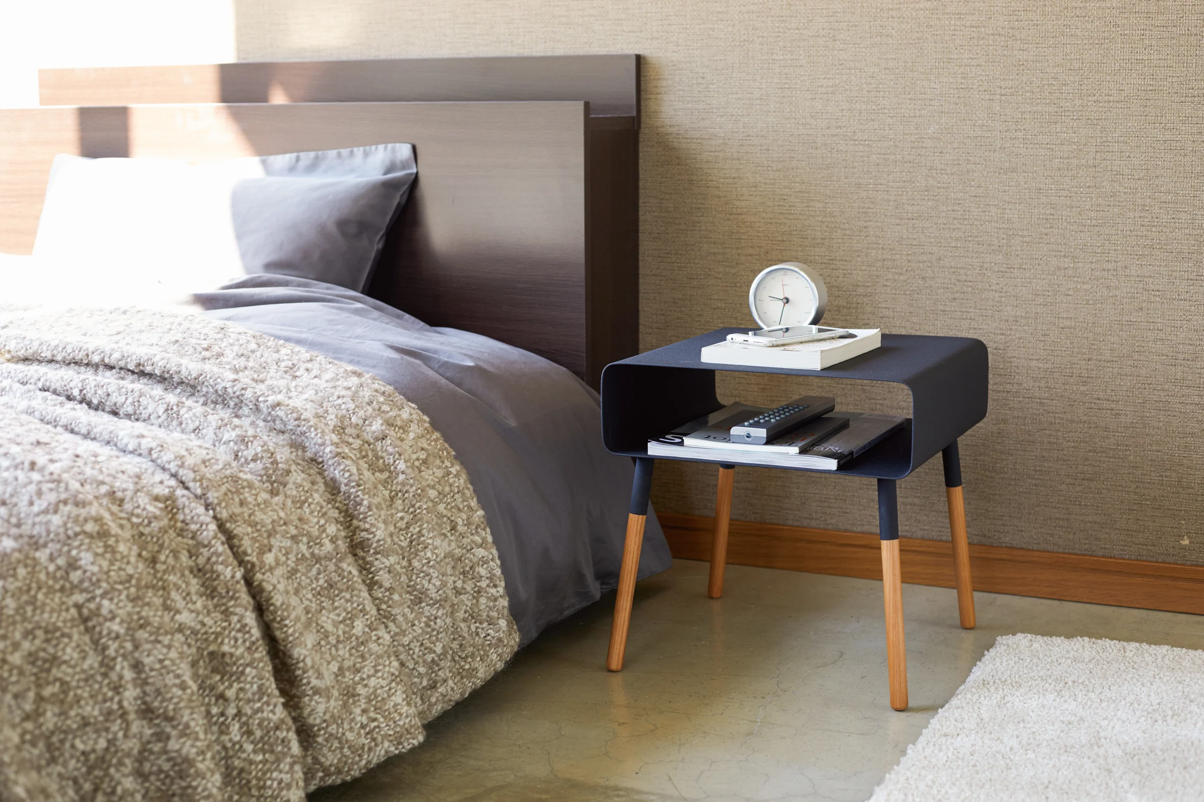 Storage Table - Short (14" H) - Steel + Wood - Image 10