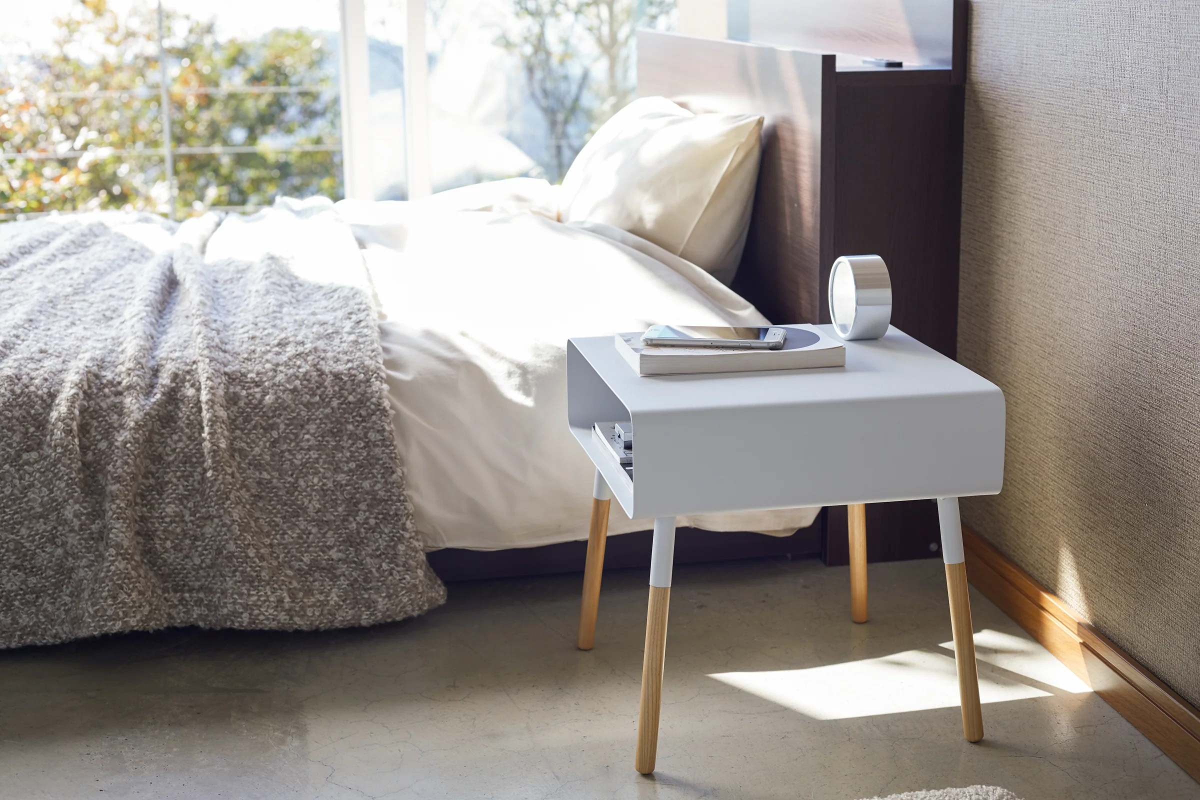 Storage Table - Short (14" H) - Steel + Wood - Image 4
