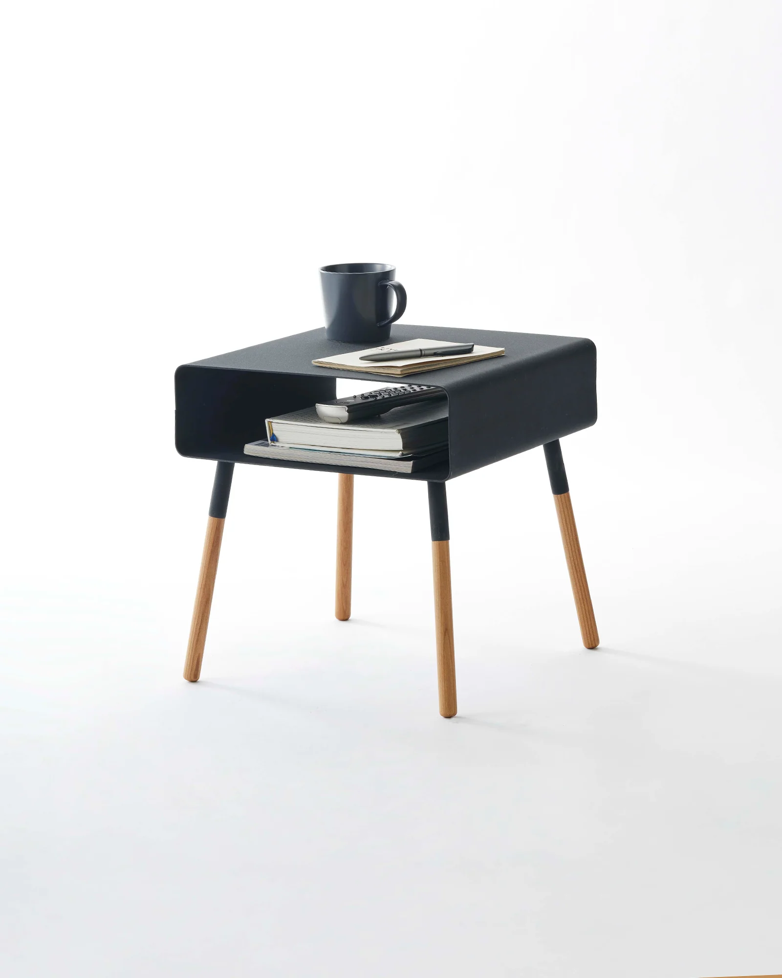 Storage Table - Short (14" H) - Steel + Wood - Image 7