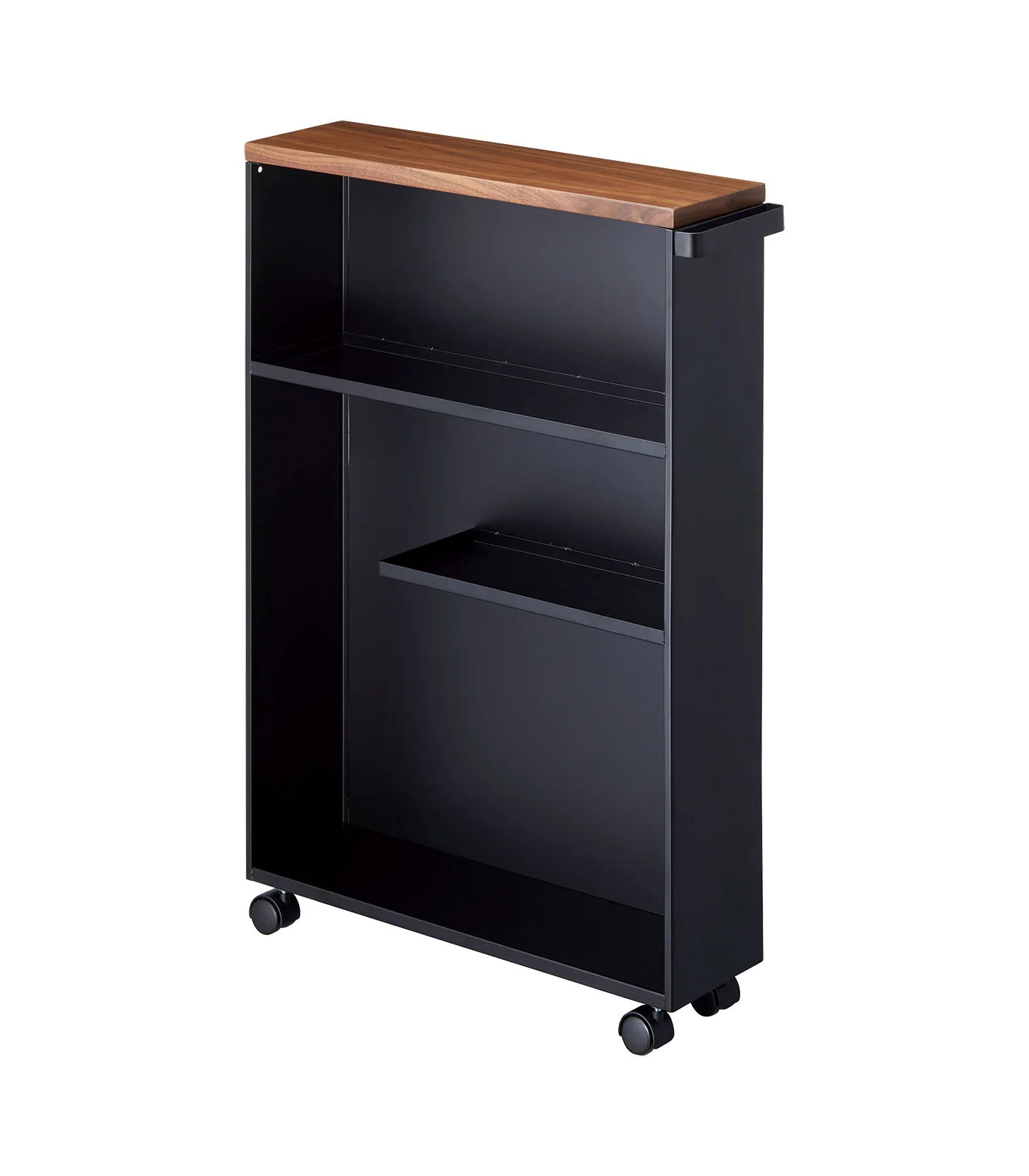 Replacement Wooden Top for Rolling Storage Cart - Steel - - Image 6