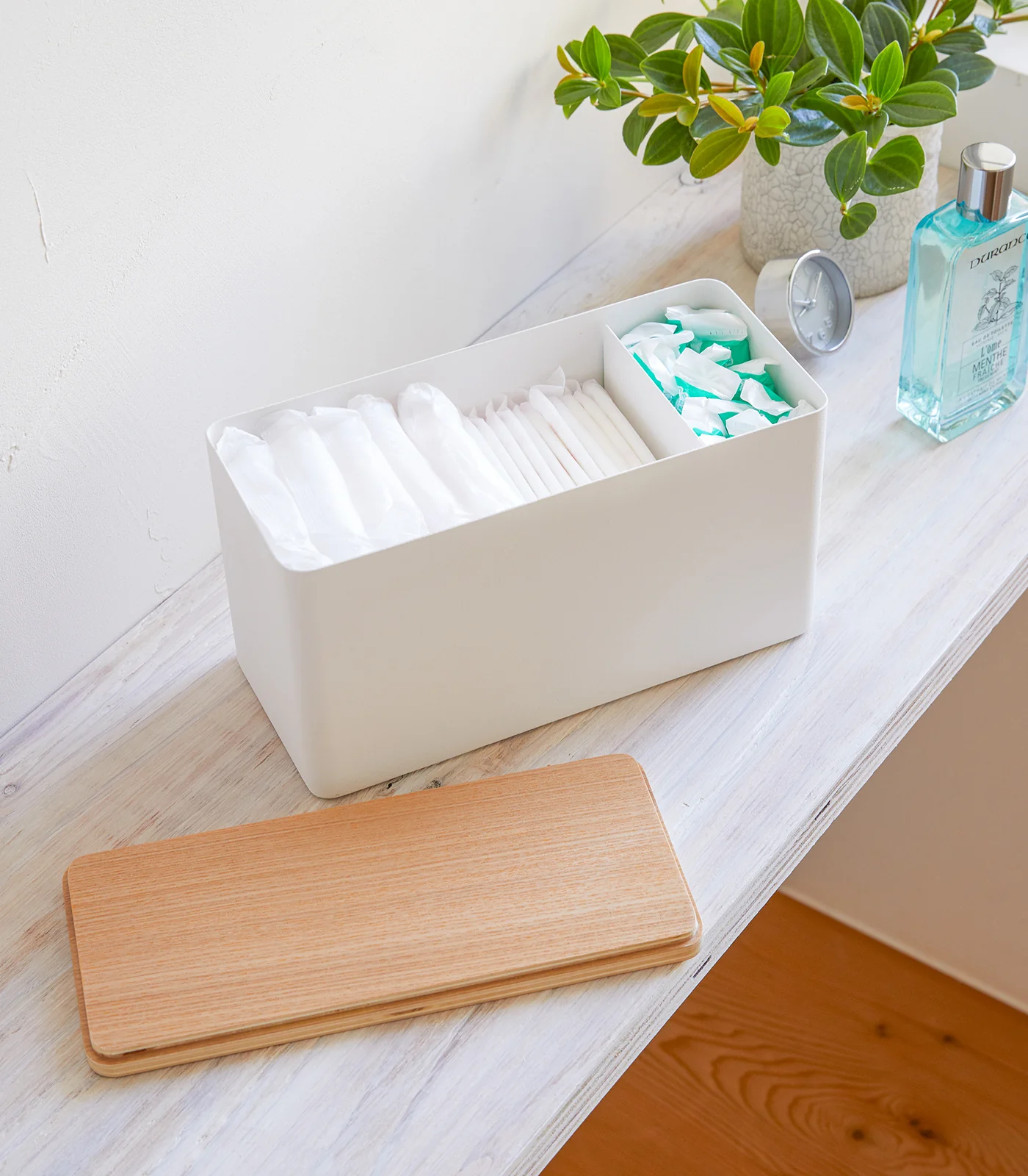 Countertop Organizer - Steel + Wood - Image 4
