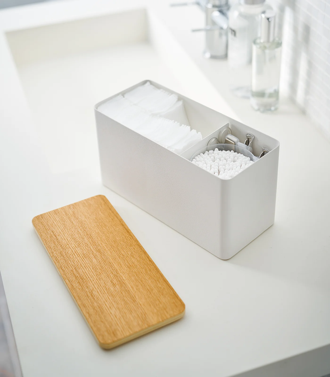 Countertop Organizer - Steel + Wood - Image 7