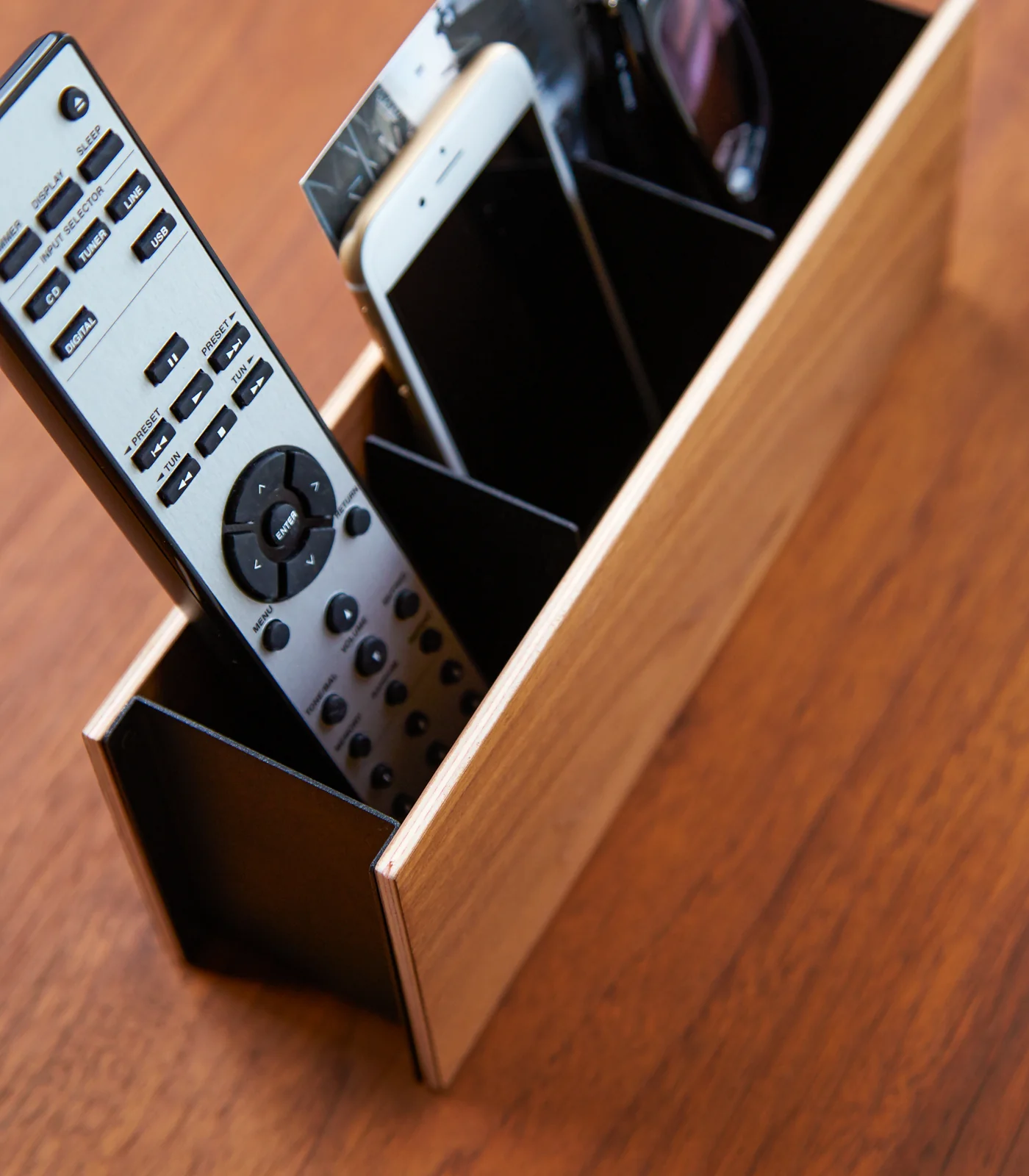 Desk Organizer - Small - Steel + Wood - Image 7