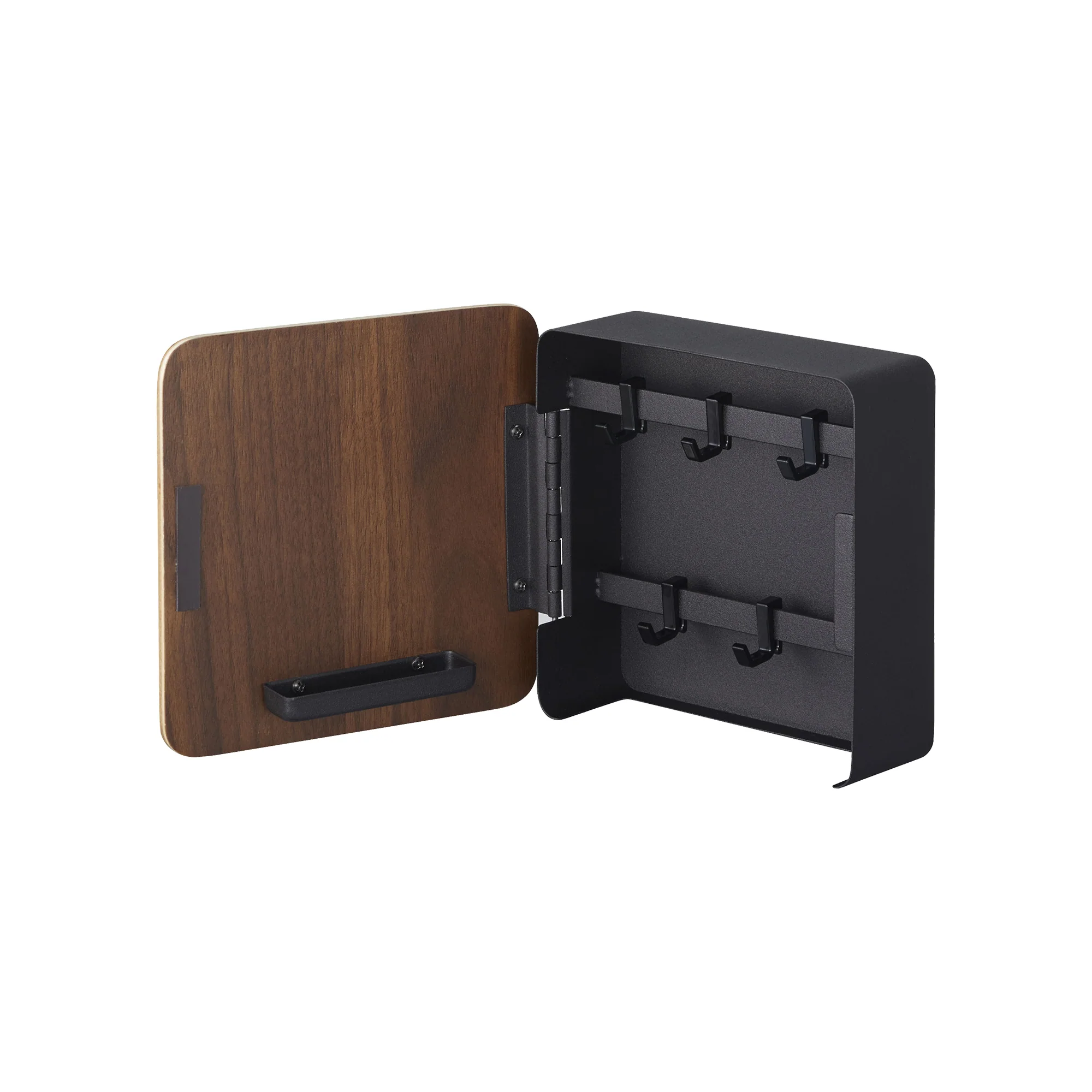 Magnetic Key Cabinet - Steel + Wood - Image 12