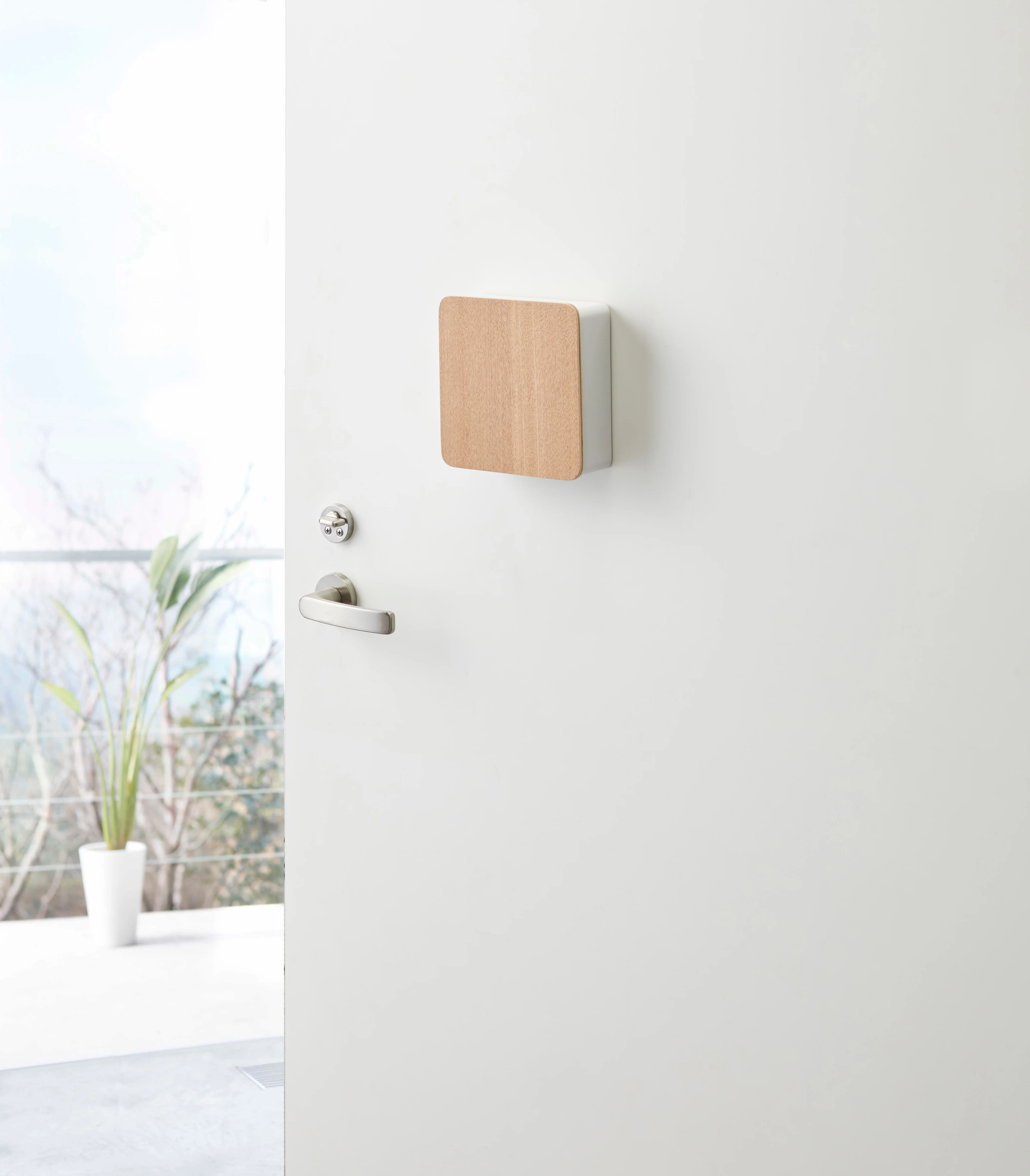 Magnetic Key Cabinet - Steel + Wood - Image 4