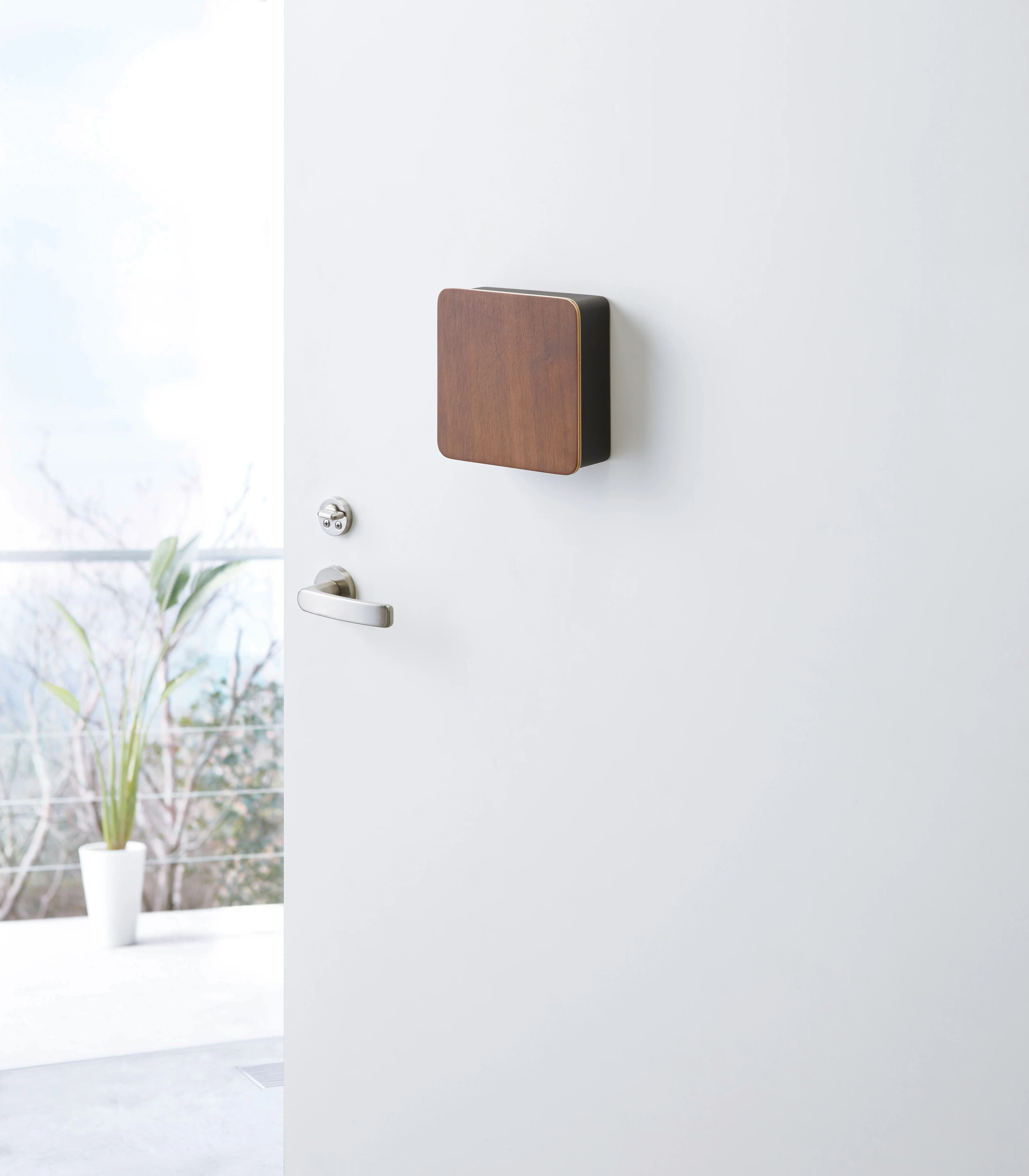Magnetic Key Cabinet - Steel + Wood - Image 9