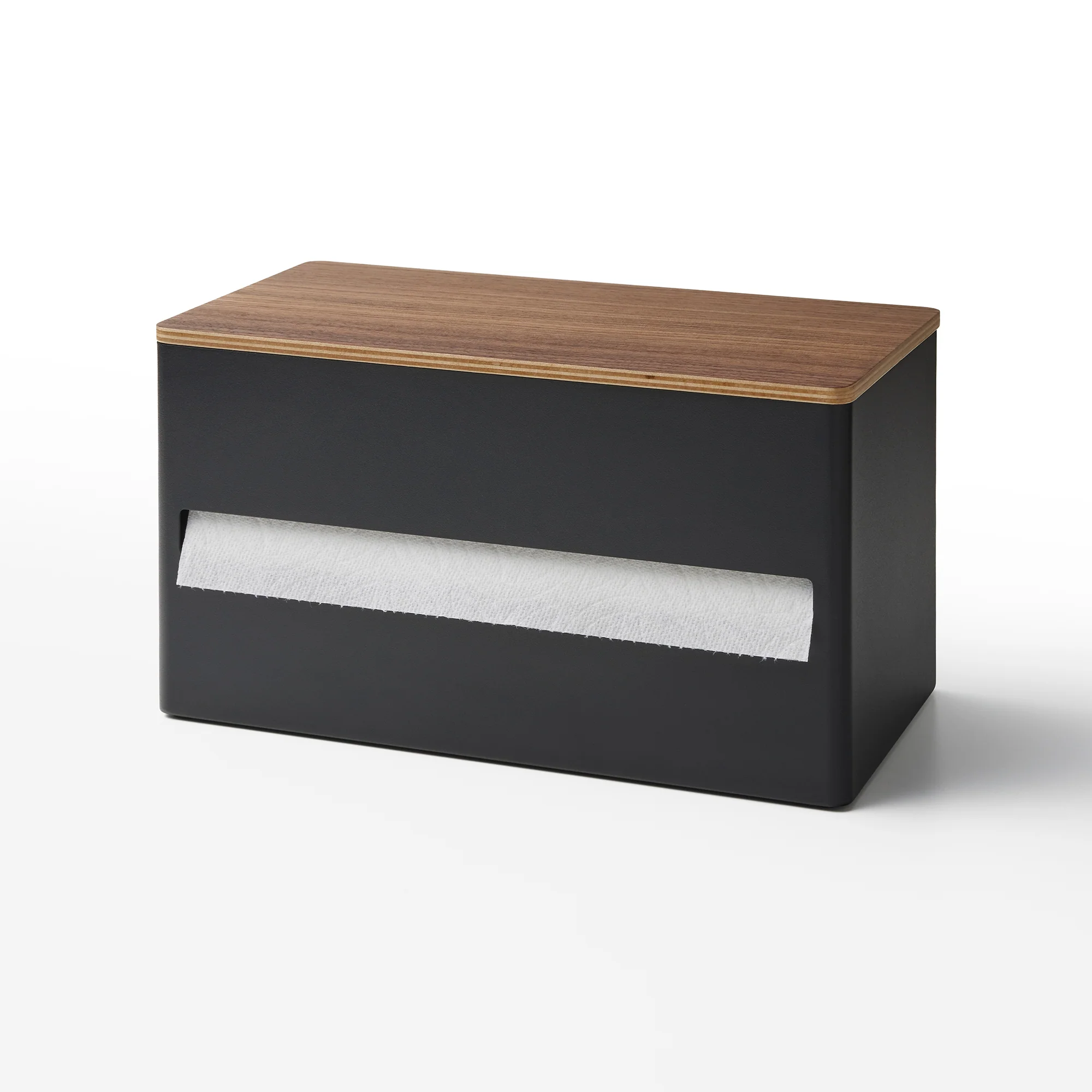 Paper Towel Dispenser - Steel + Wood - Image 11