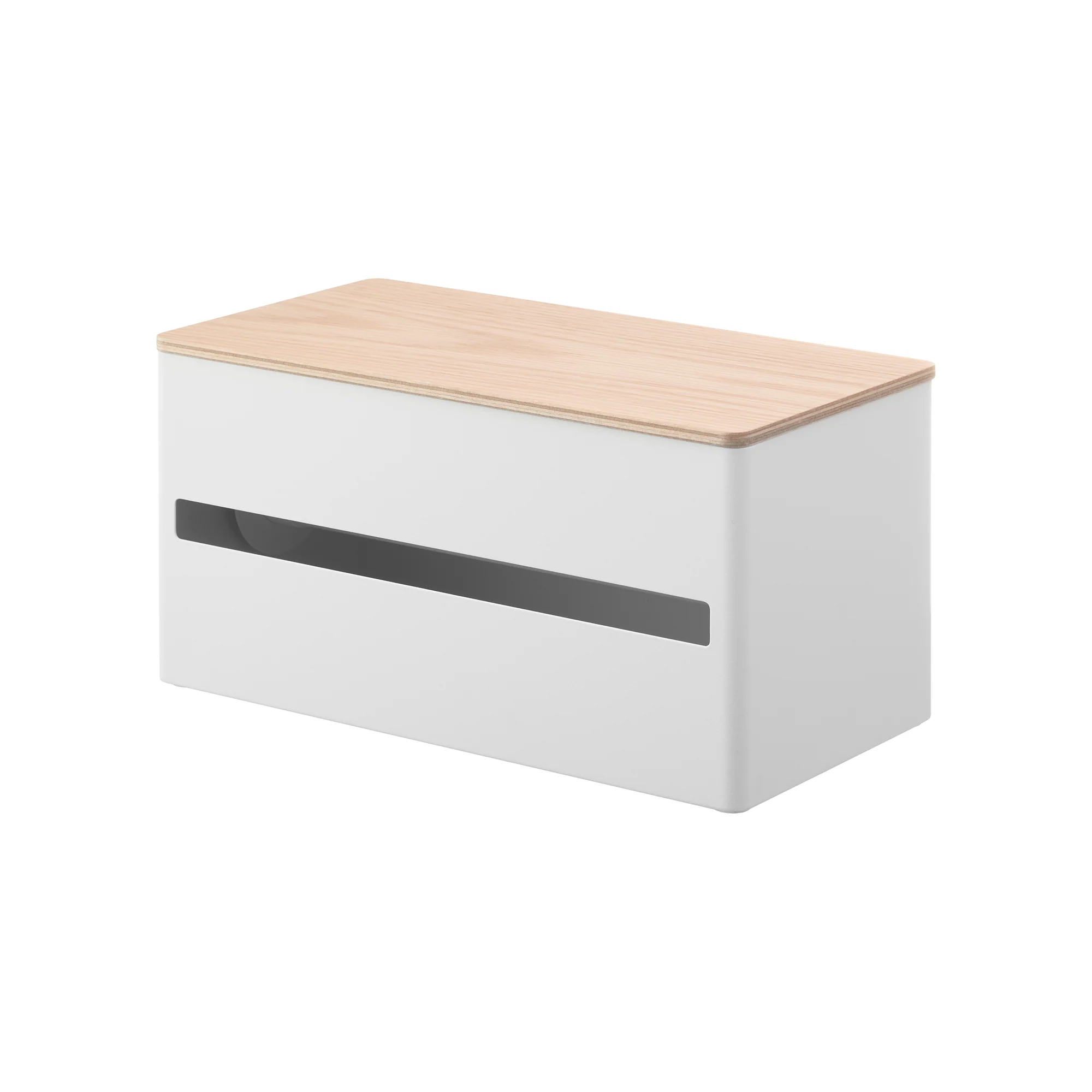 Paper Towel Dispenser - Steel + Wood - Image 9