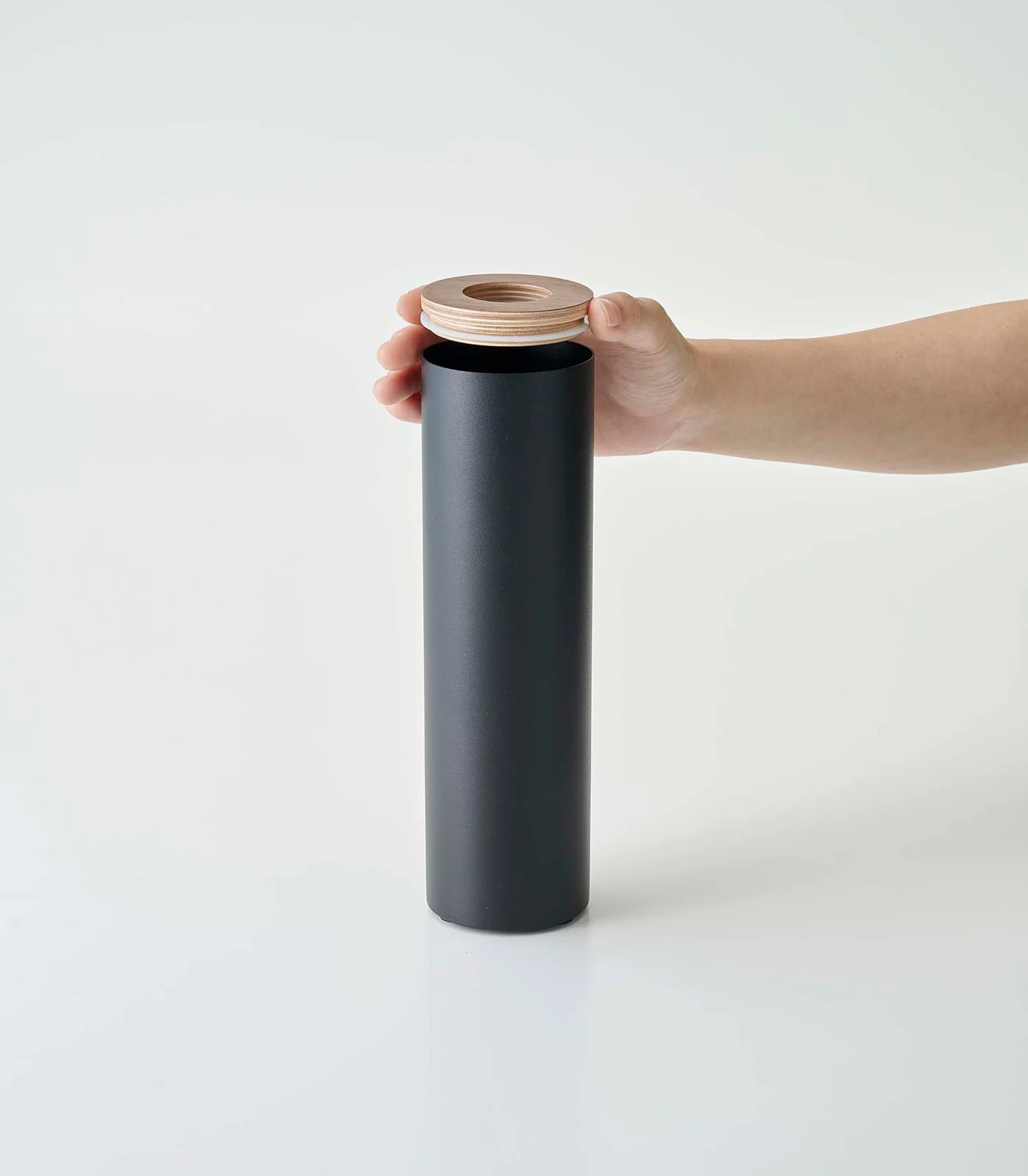 Round Tissue Case - Steel + Wood - Image 17