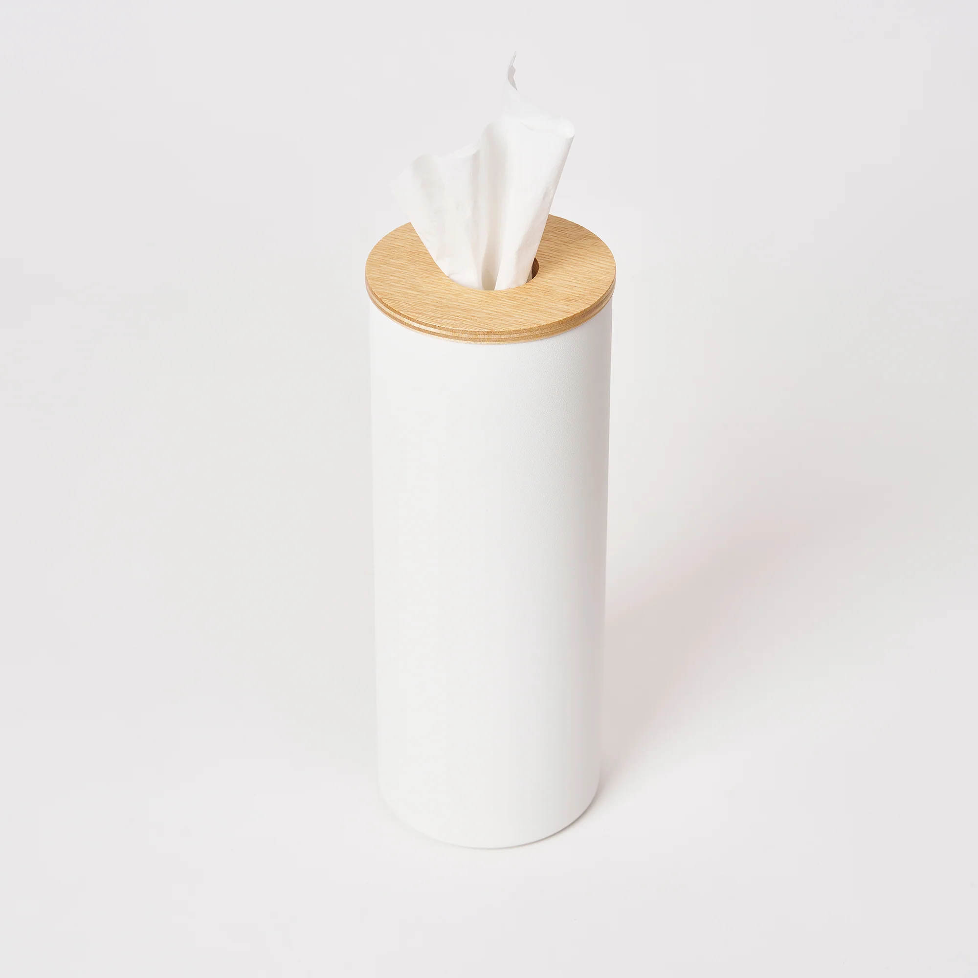 Round Tissue Case - Steel + Wood - Image 19