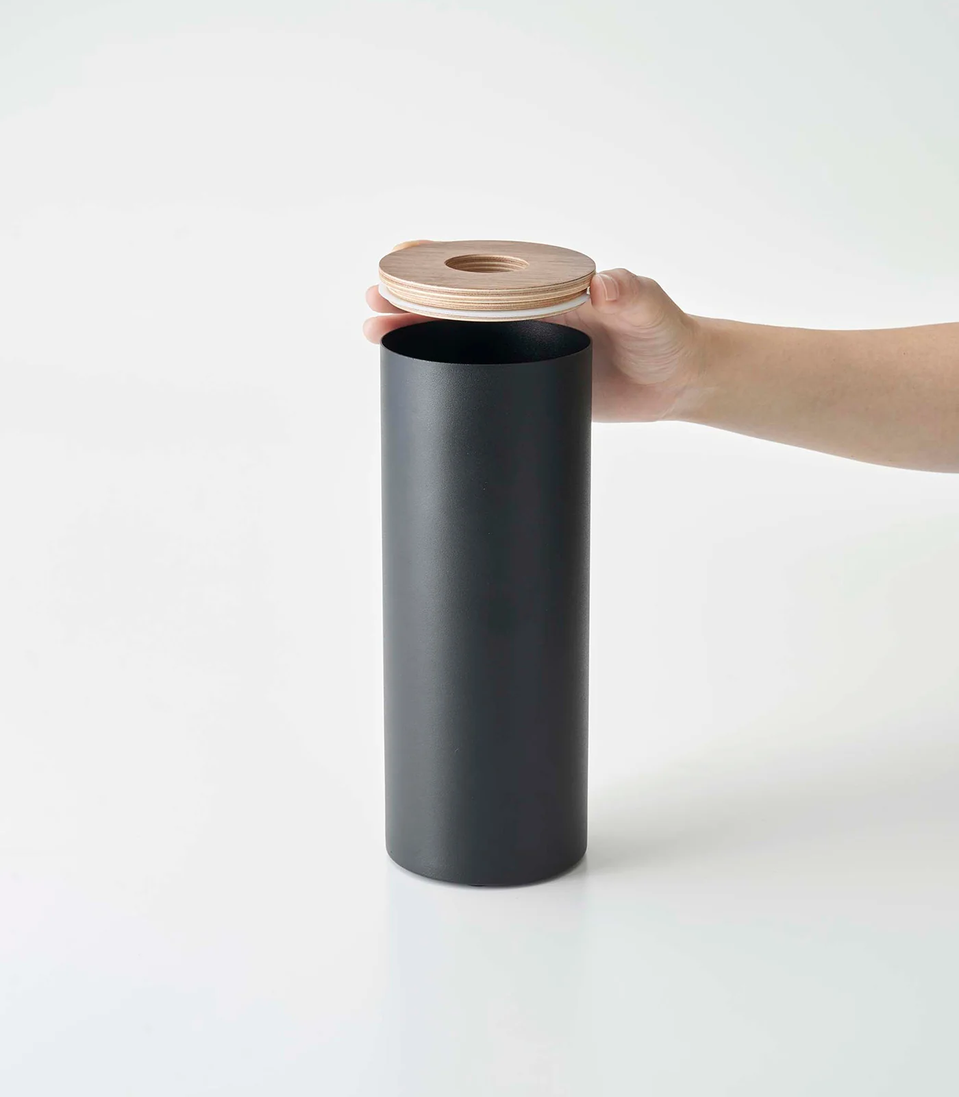 Round Tissue Case - Steel + Wood - Image 35