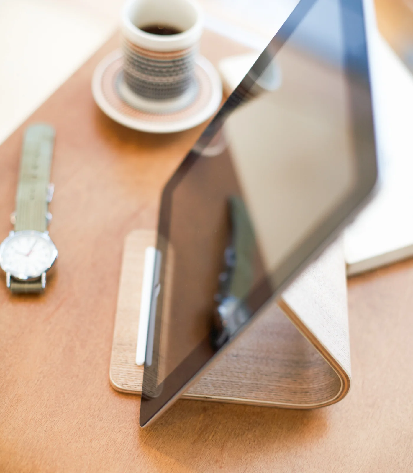 Tablet Stand - Wood - Image 3