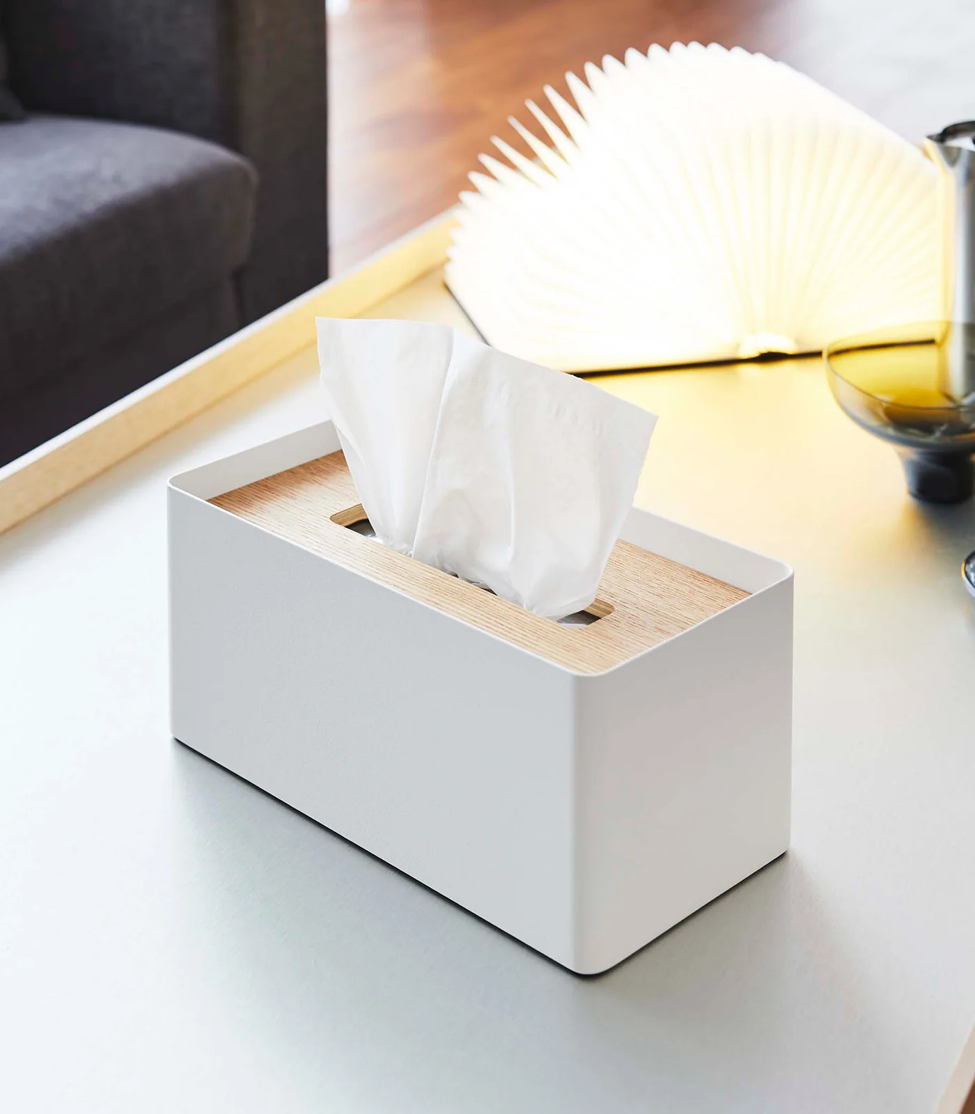 Tissue Box Cover - Rectangle - Steel - Image 2