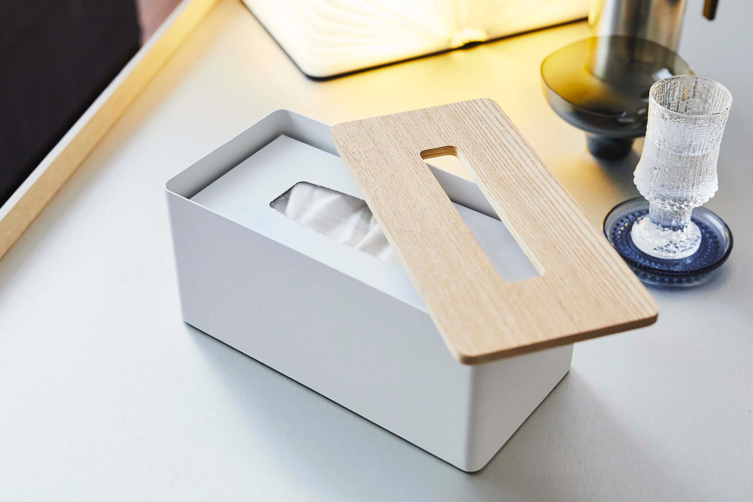 Tissue Box Cover - Rectangle - Steel - Image 6