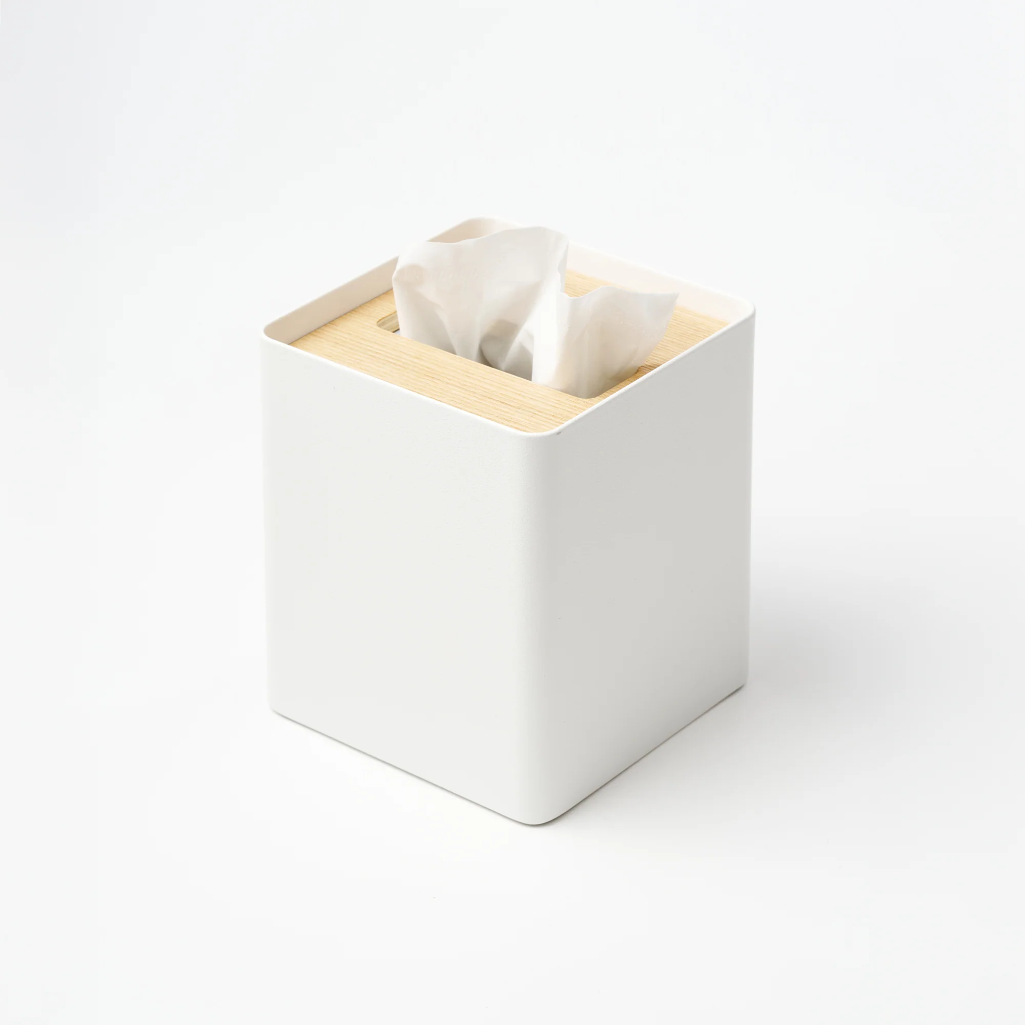 Tissue Box Cover - Square - Steel