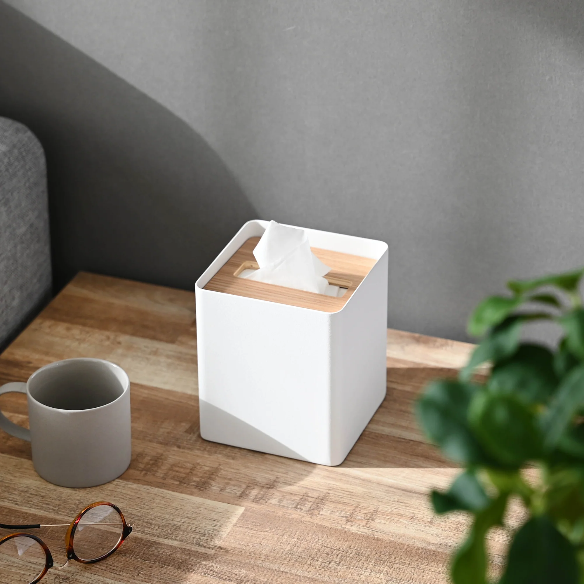 Tissue Box Cover - Square - Steel - Image 3
