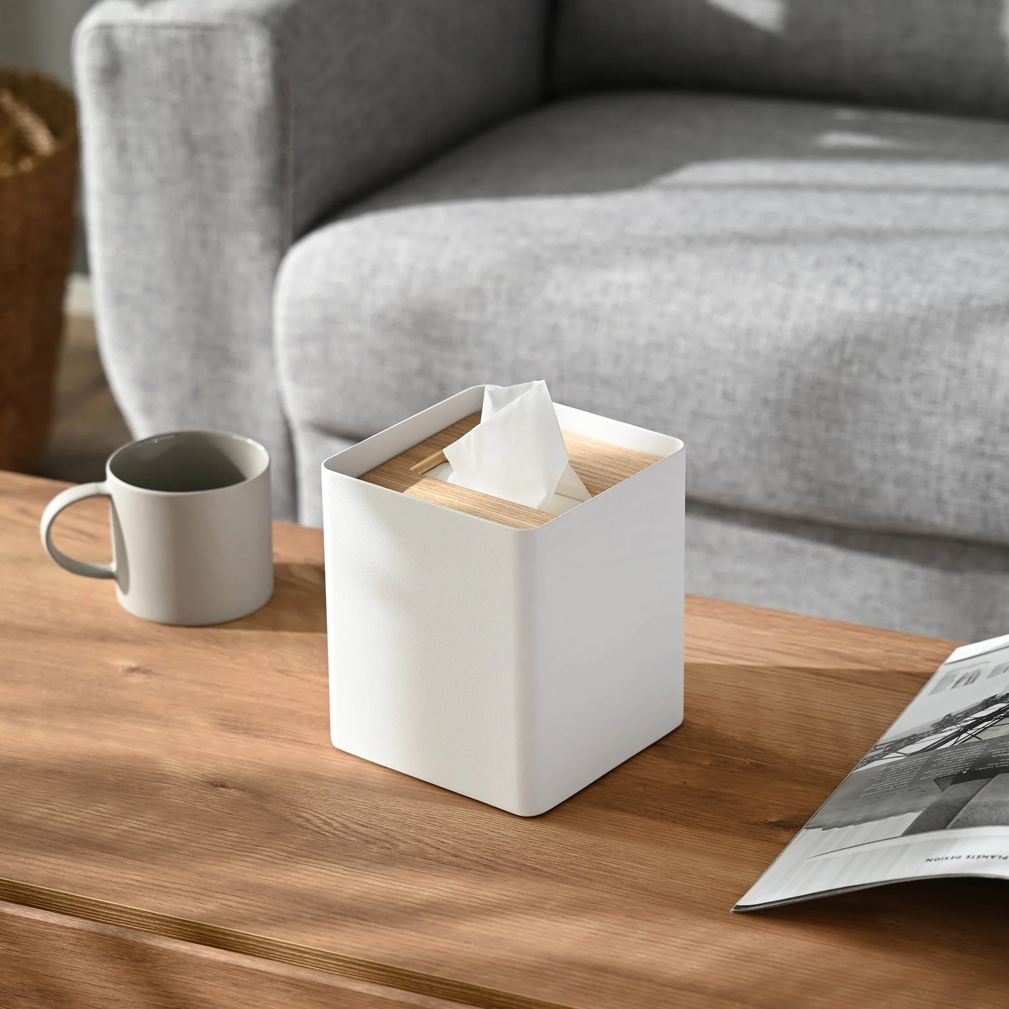Tissue Box Cover - Square - Steel - Image 8