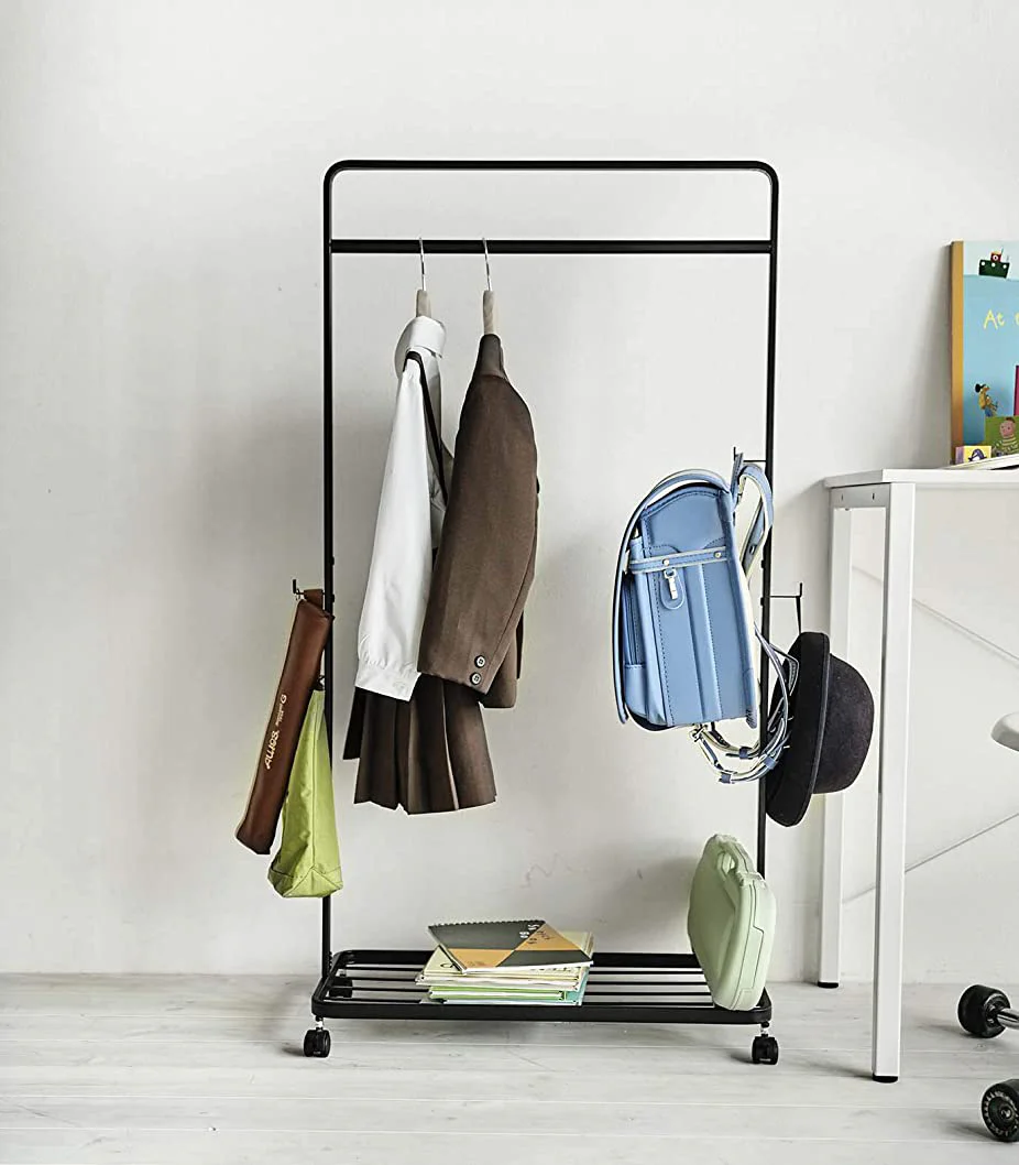 Kids' Rolling Coat Rack (45" H) - Steel - Image 2