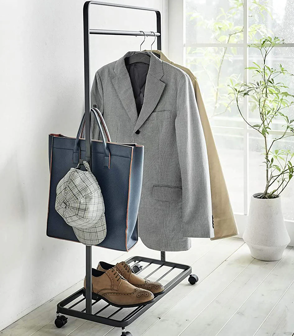 Kids' Rolling Coat Rack (45" H) - Steel - Image 3