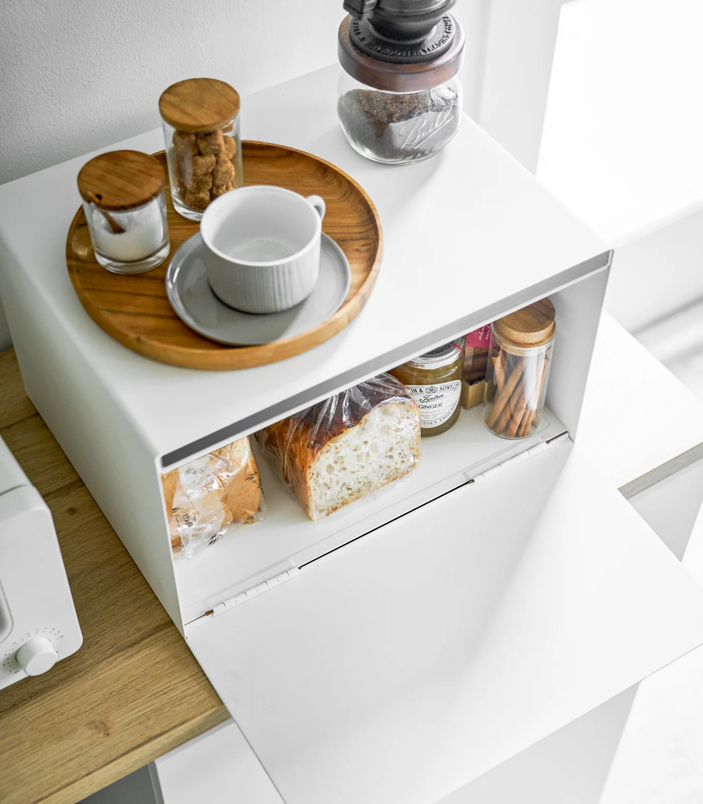 Bread Box - Steel + Wood - Image 4