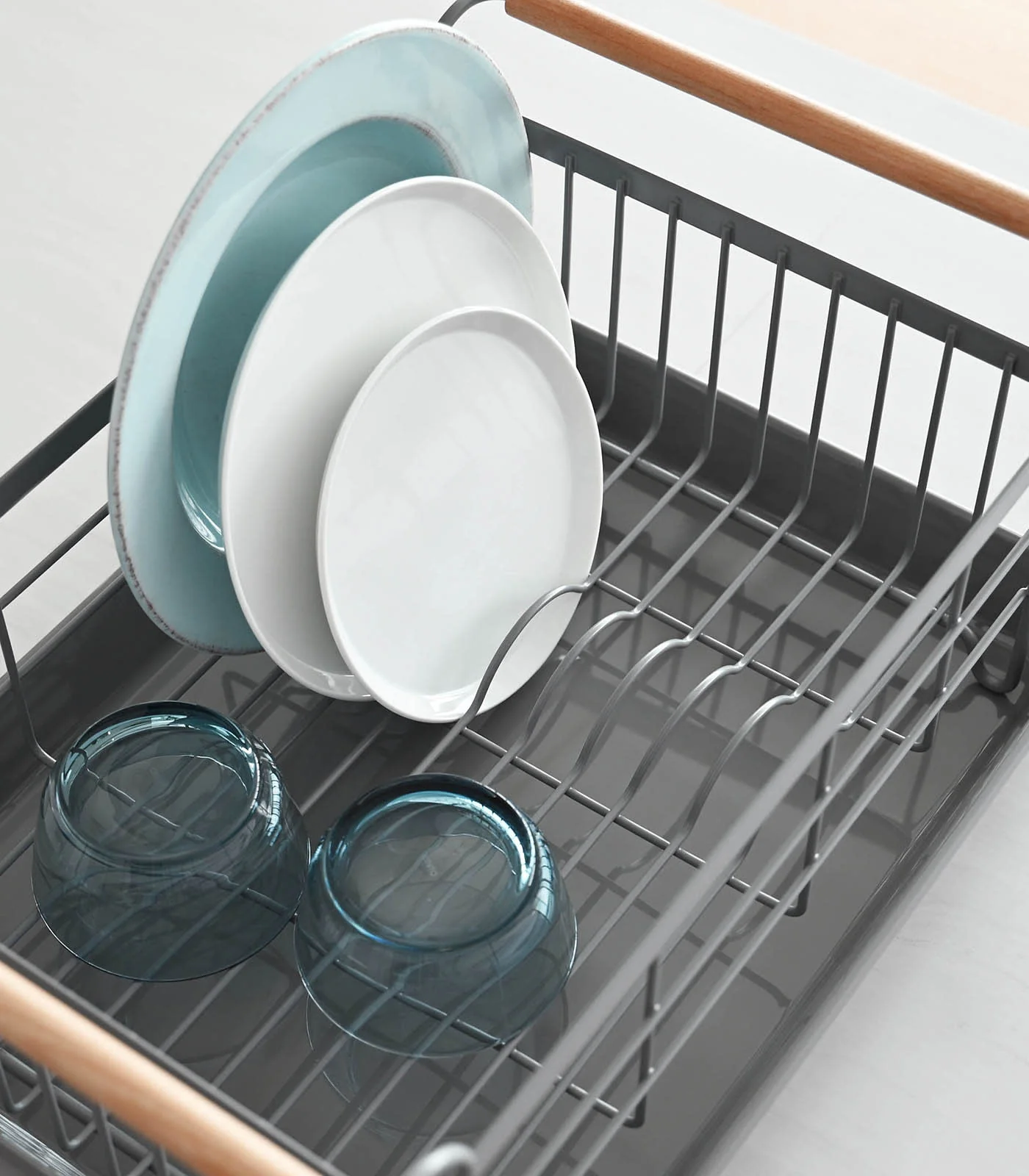 Dish Rack - Steel + Wood - Image 15