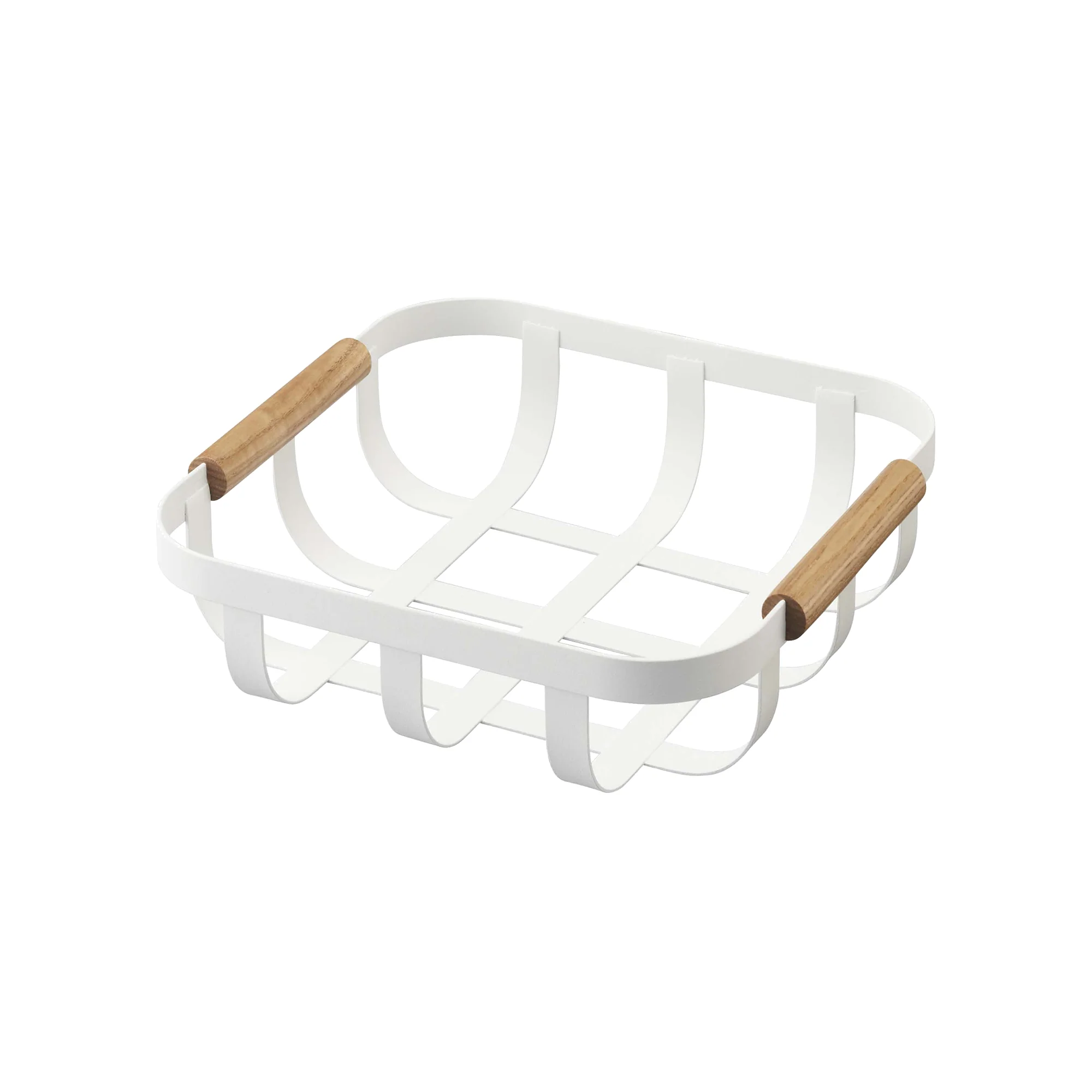 Fruit Basket - Steel + Wood - Image 5
