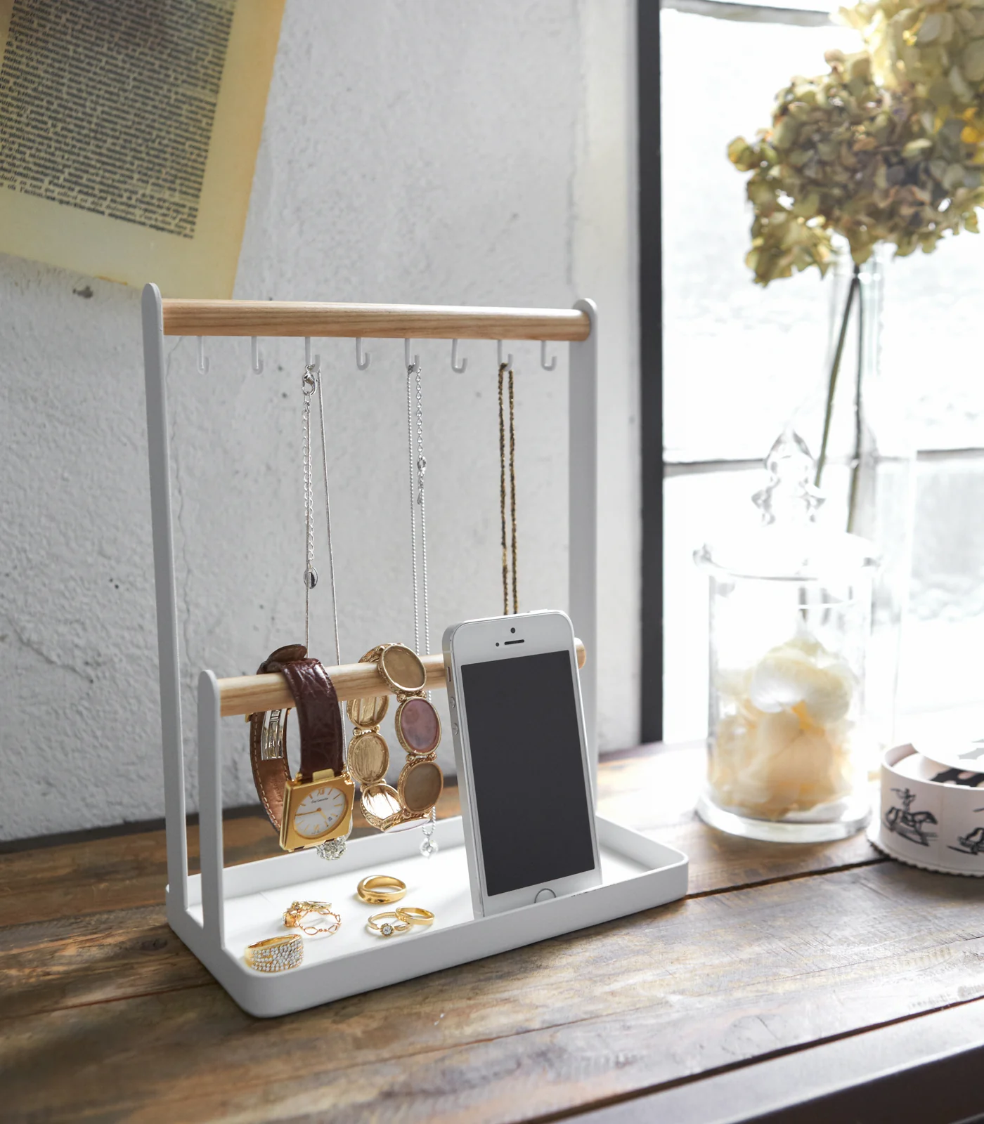 Jewelry + Accessory Display - Steel + Wood - Image 4