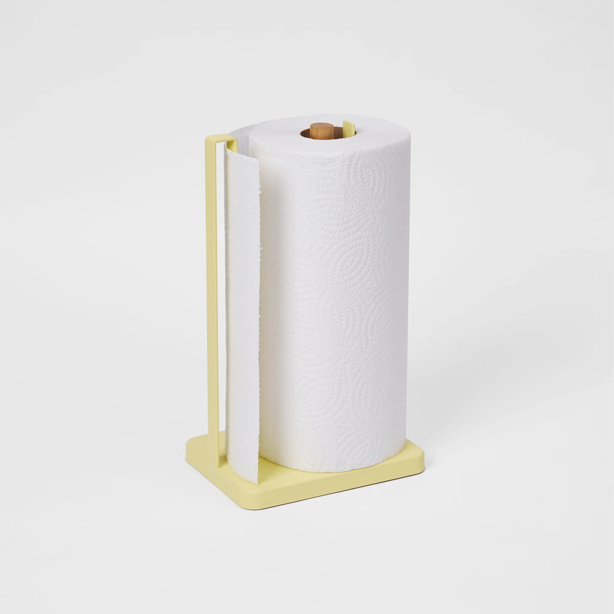 Paper Towel Holder - Steel + Wood - Image 7
