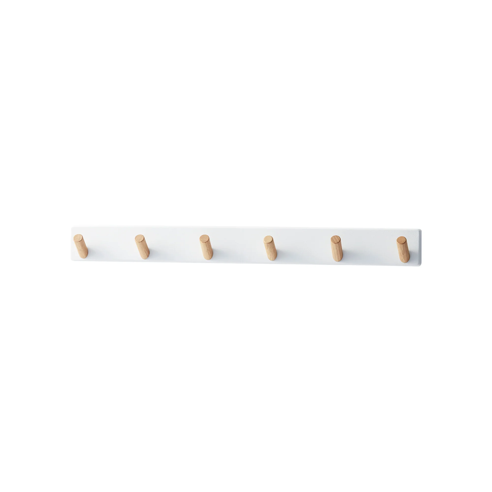 Wall-Mounted Coat Rack - Steel + Wood - Image 5