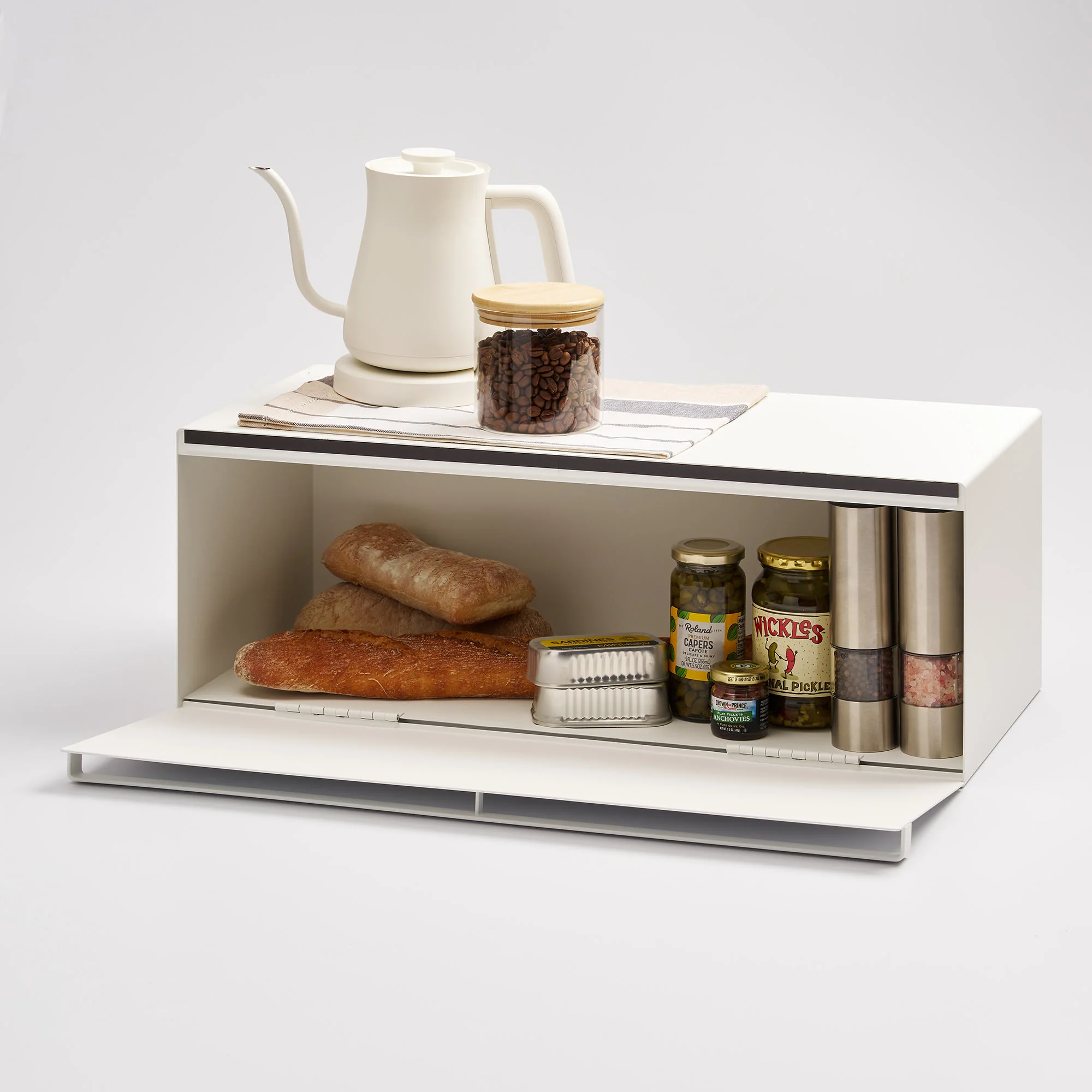 Bread Box - Wide - Steel