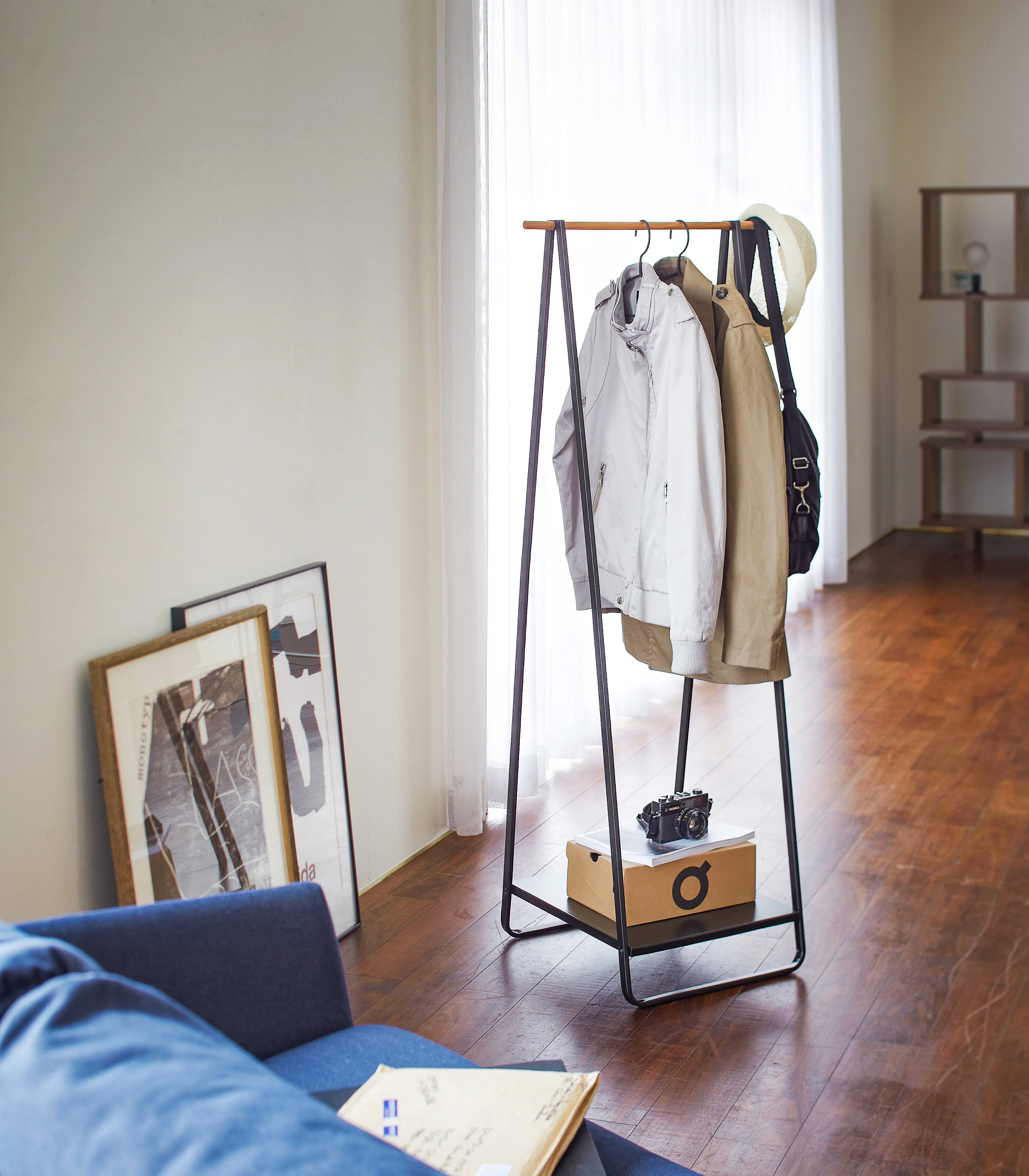 Coat Rack with Shelf (55" H)  - Steel - Image 7