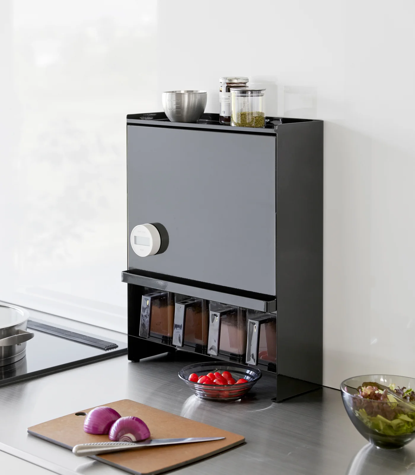 Concealable Spice Rack - Steel - Image 10