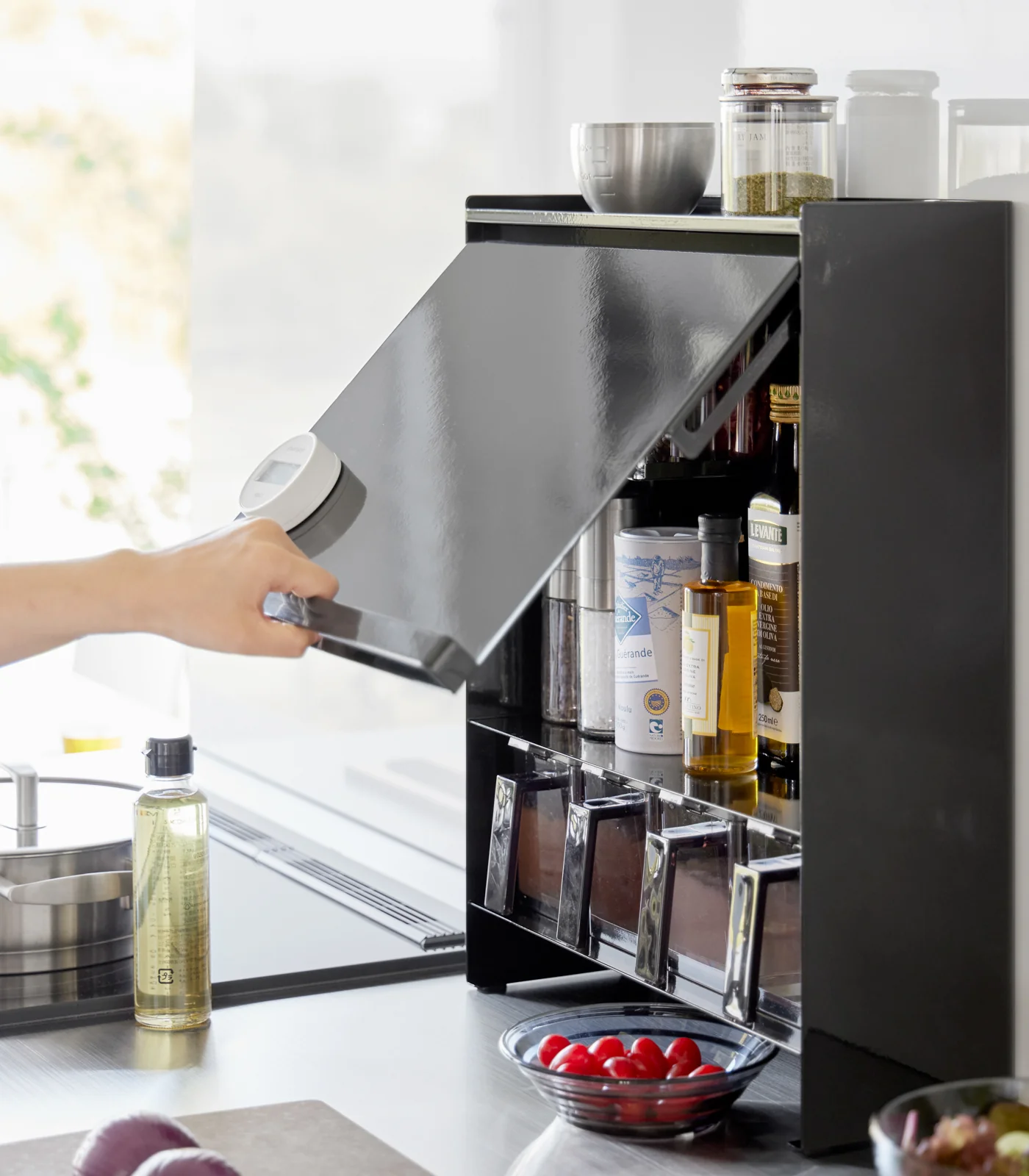 Concealable Spice Rack - Steel - Image 12