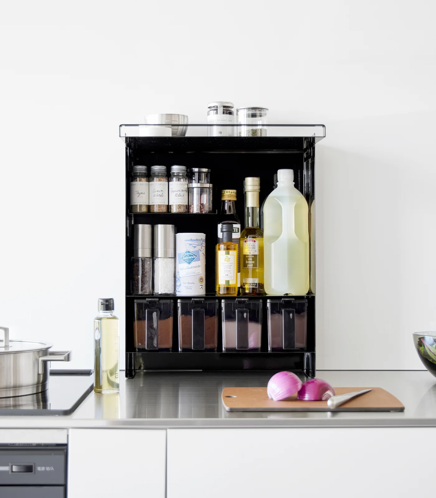 Concealable Spice Rack - Steel - Image 15