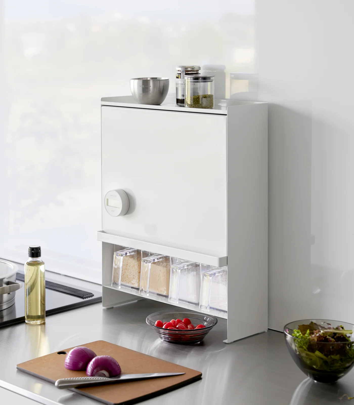 Concealable Spice Rack - Steel - Image 2