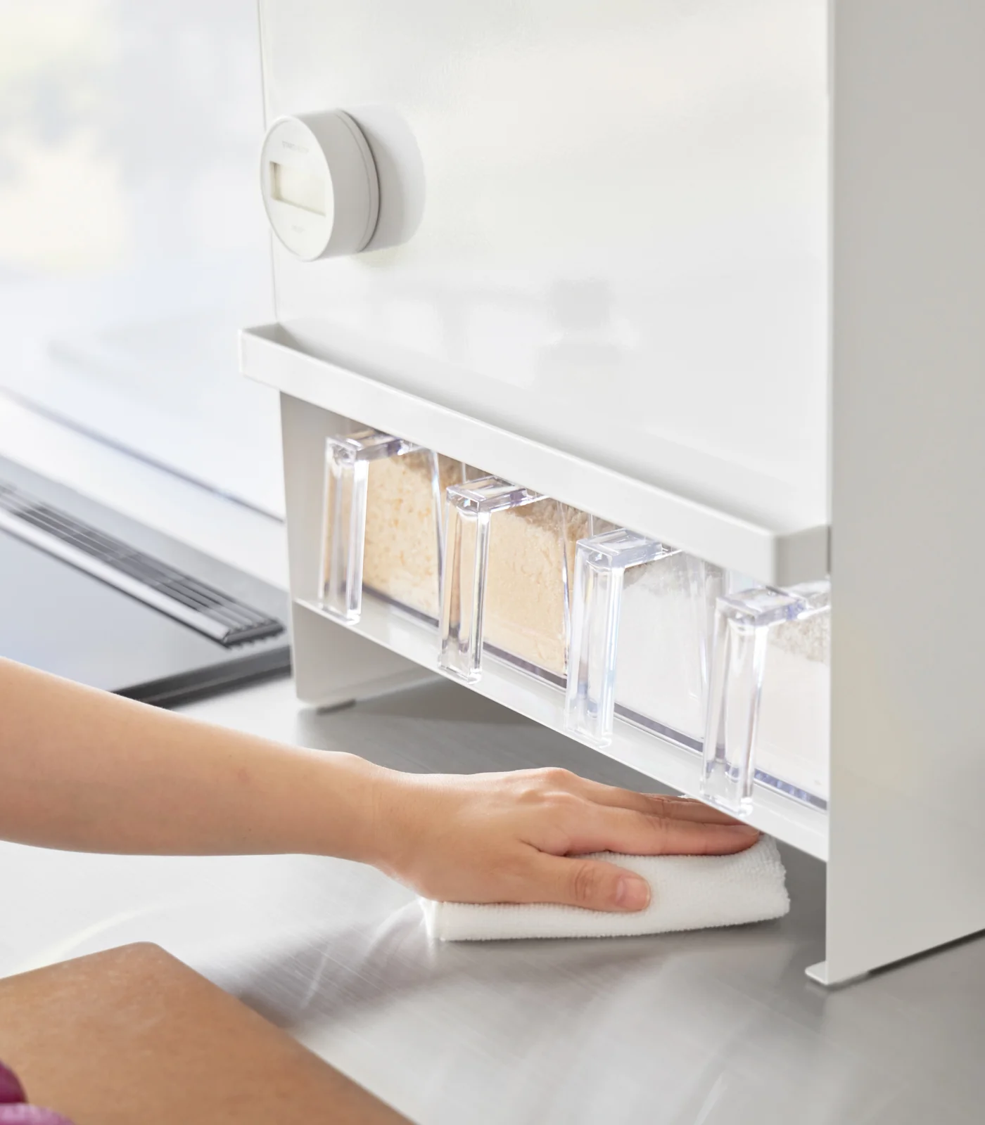 Concealable Spice Rack - Steel - Image 5