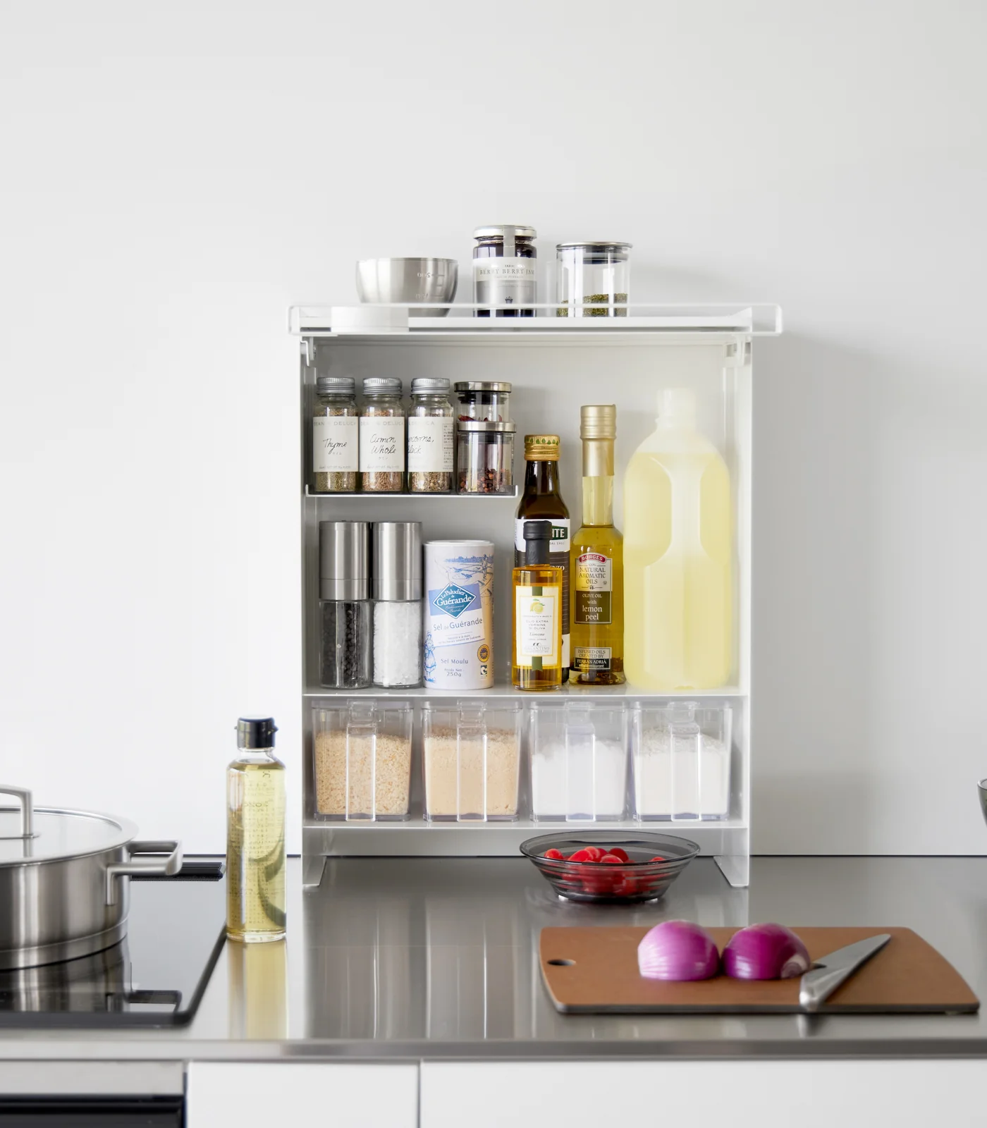 Concealable Spice Rack - Steel - Image 7