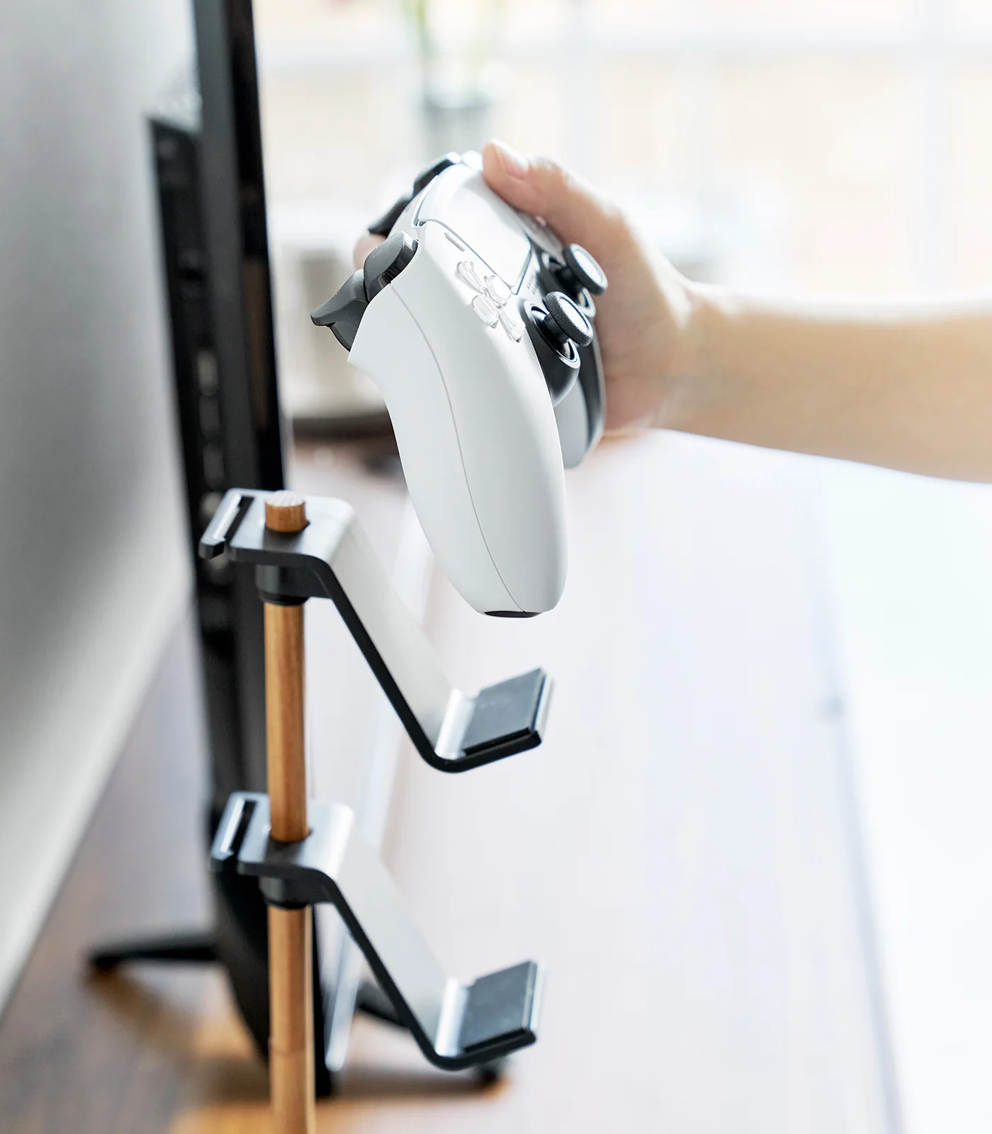 Controller Stand - Steel + Wood - Image 14