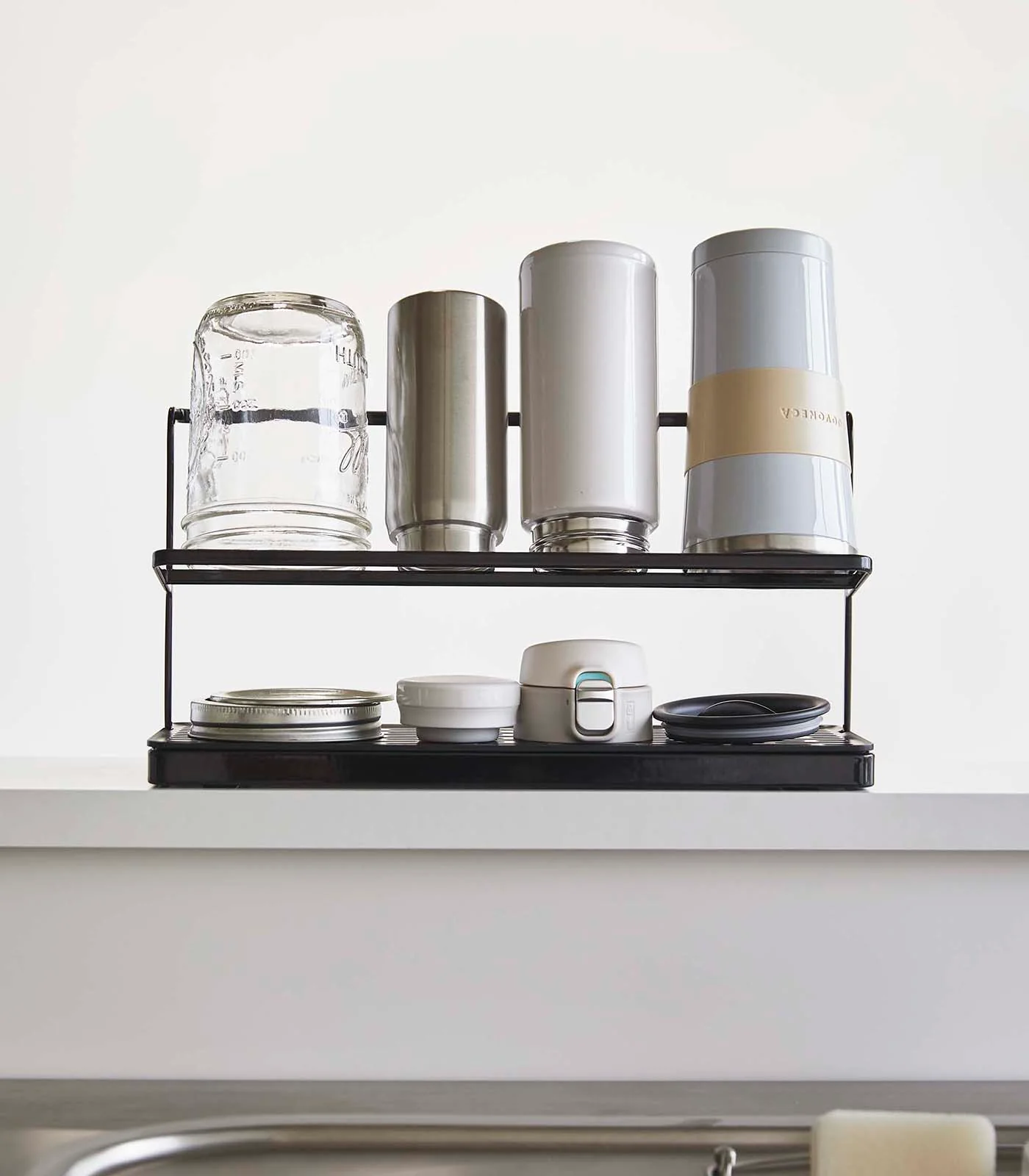 Countertop Bottle Drying Rack - Steel - Image 10