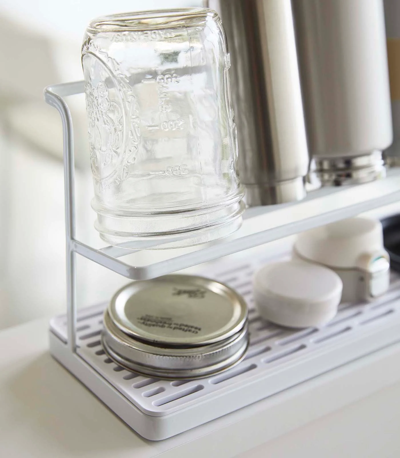 Countertop Bottle Drying Rack - Steel - Image 4