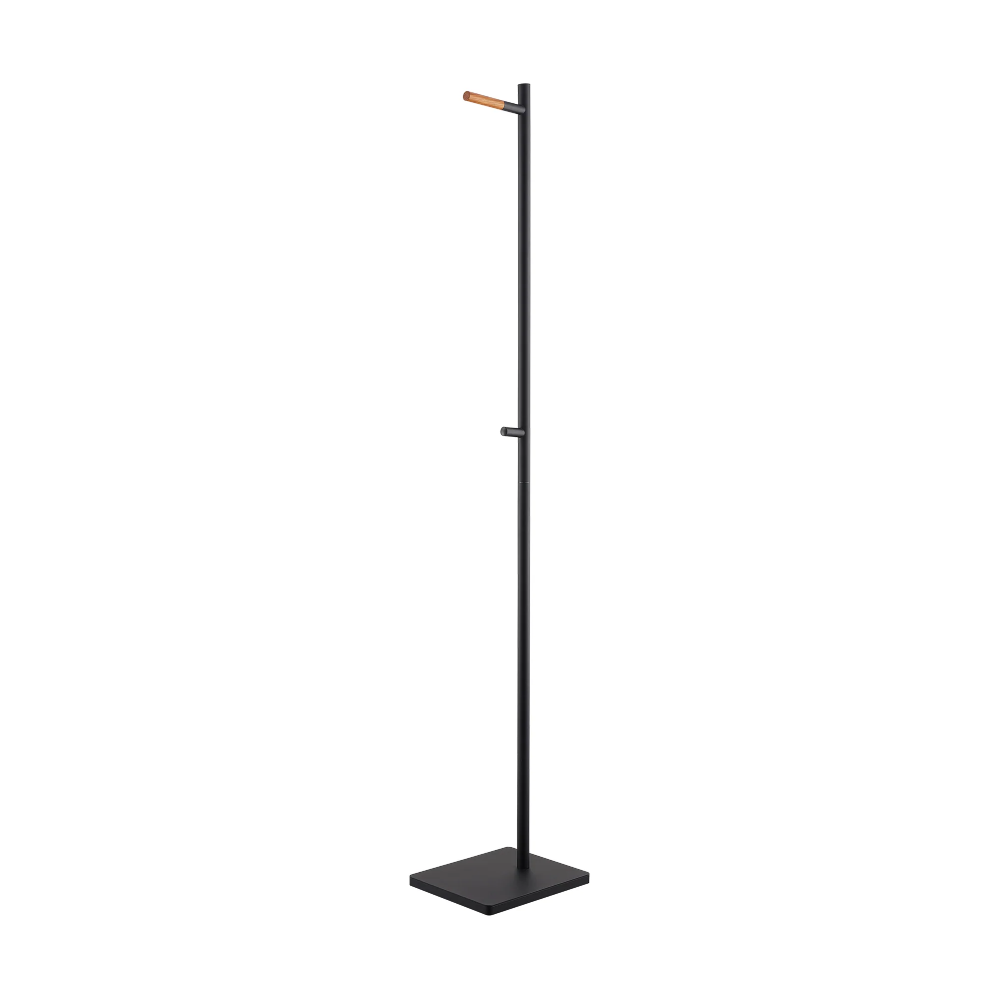 Coat Rack (63.98" H) - Steel + Wood - Image 16